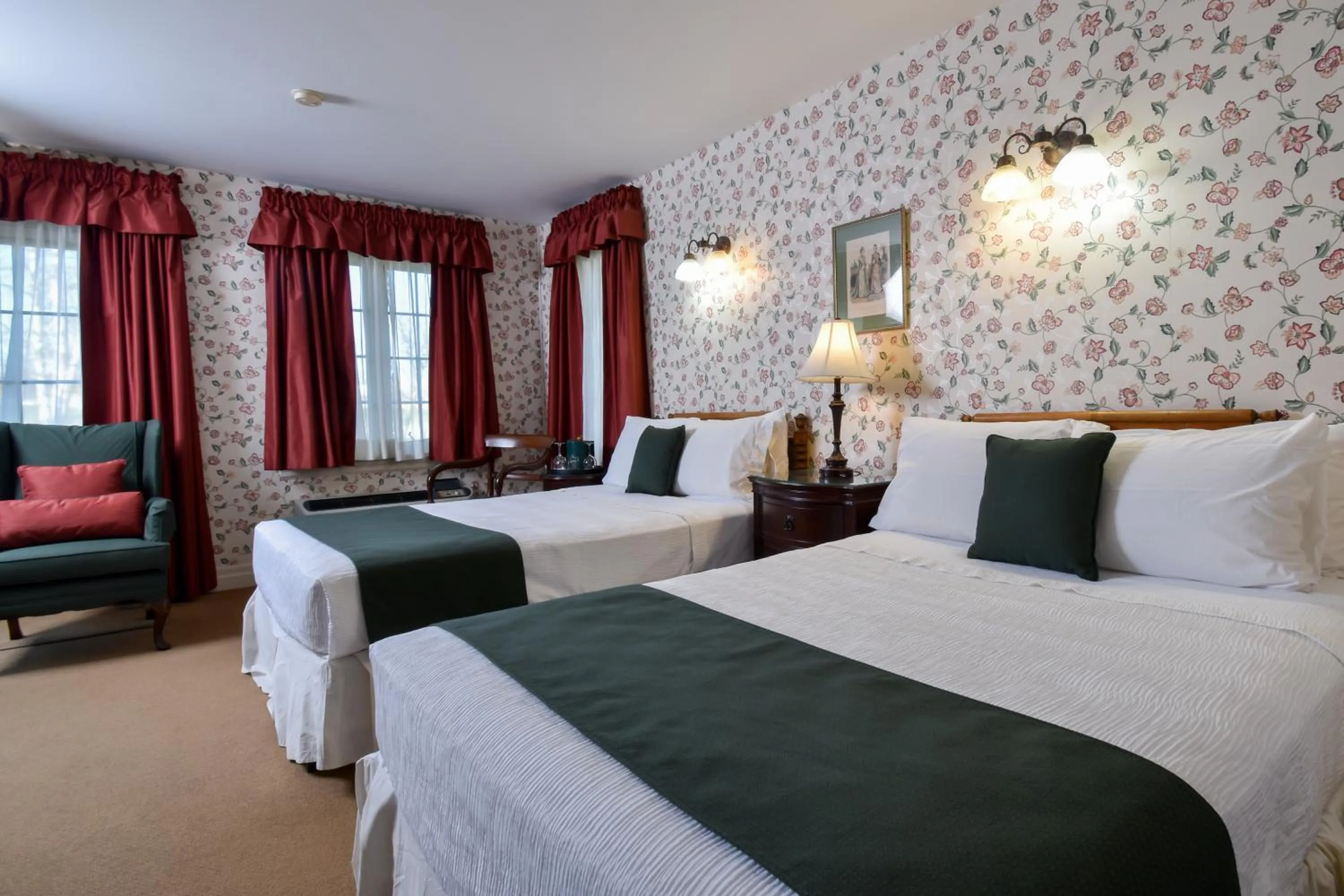 Bed in The Waring House