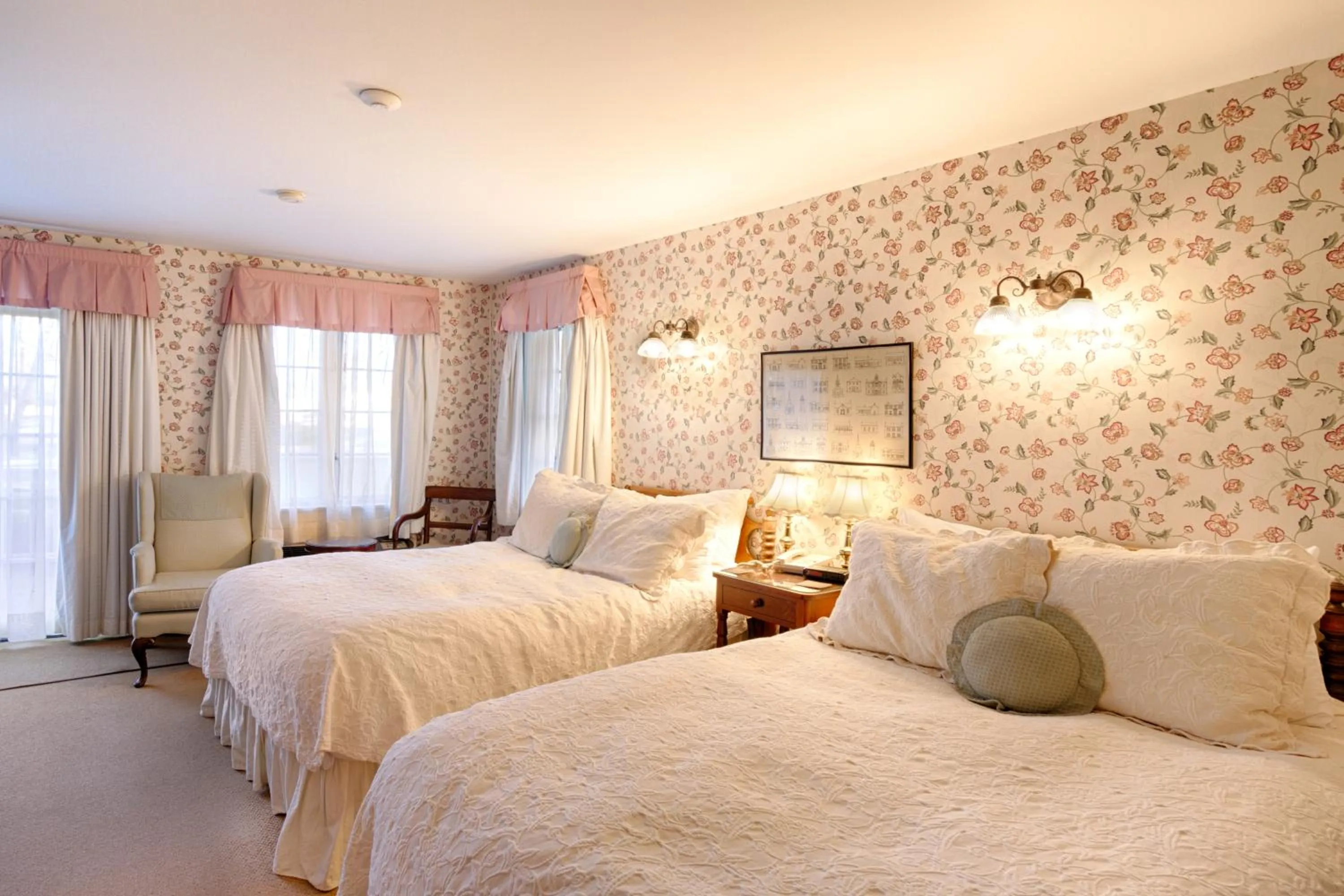 Bed in The Waring House