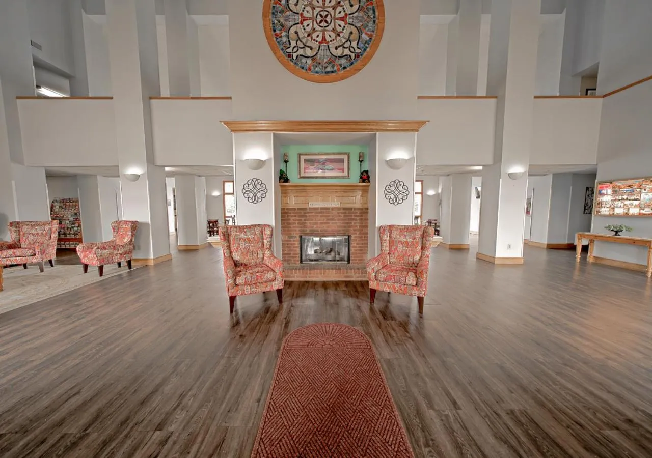 Seating area in All Season Suites