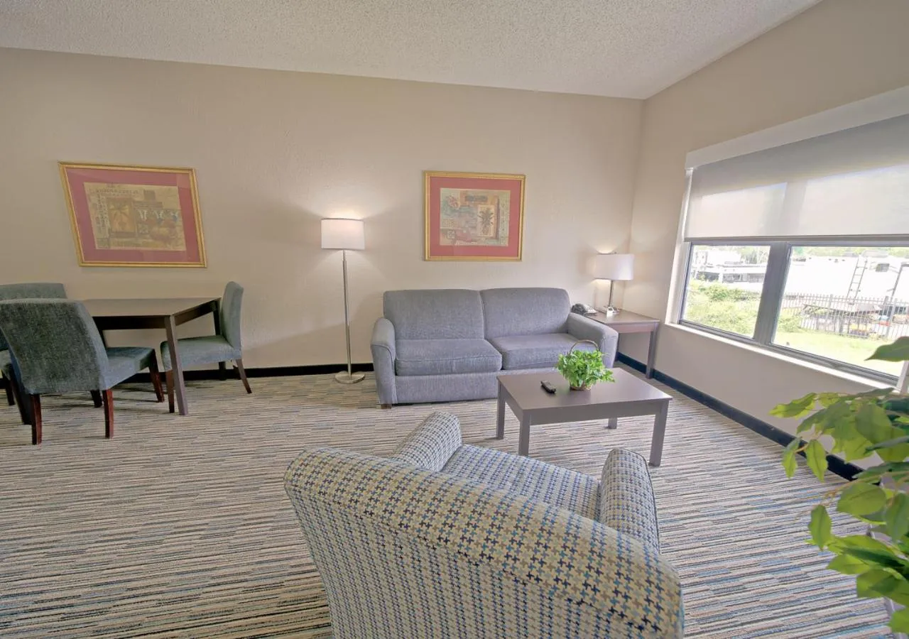 Living room in All Season Suites