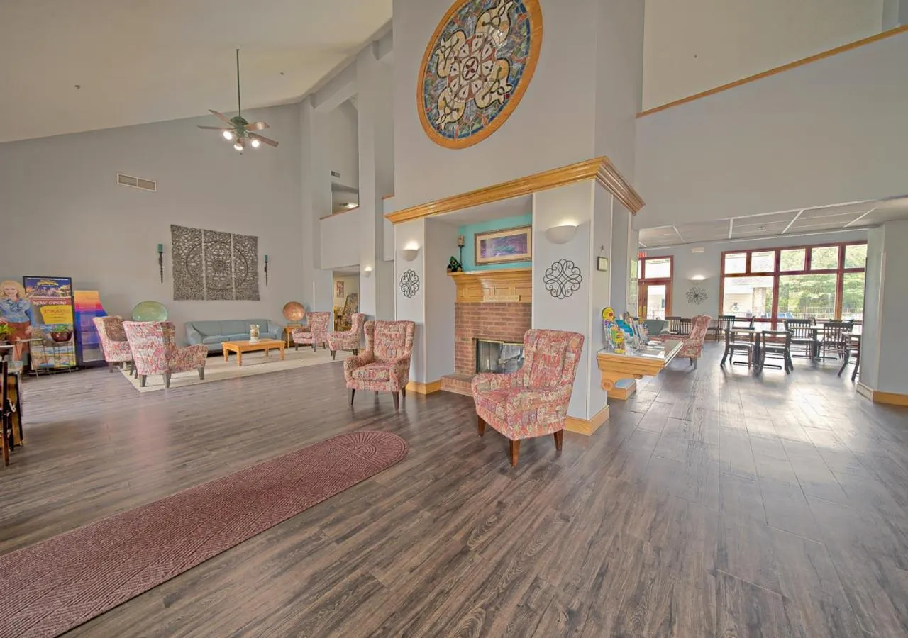 Living room in All Season Suites