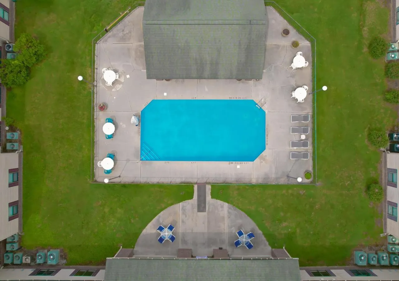 Pool view in All Season Suites