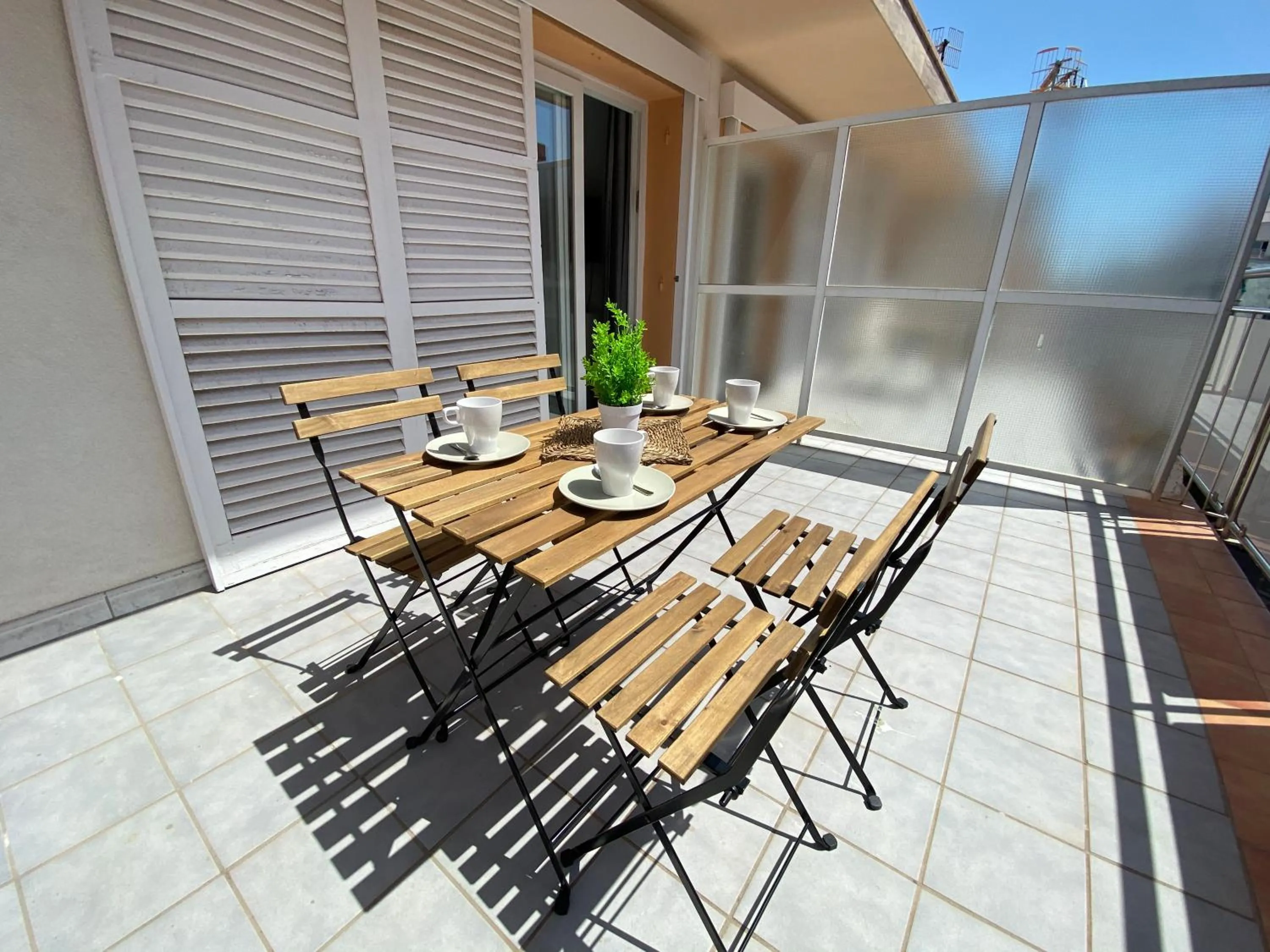 Patio in Apartamentos AR Isern