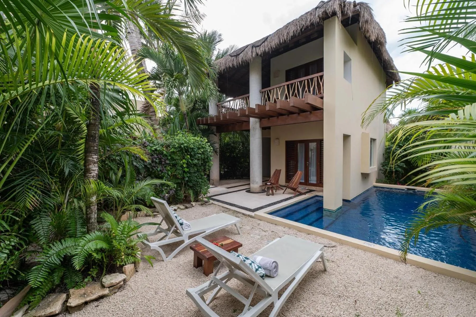Pool view in Ana y Jose Tulum Hotel & Beach Club