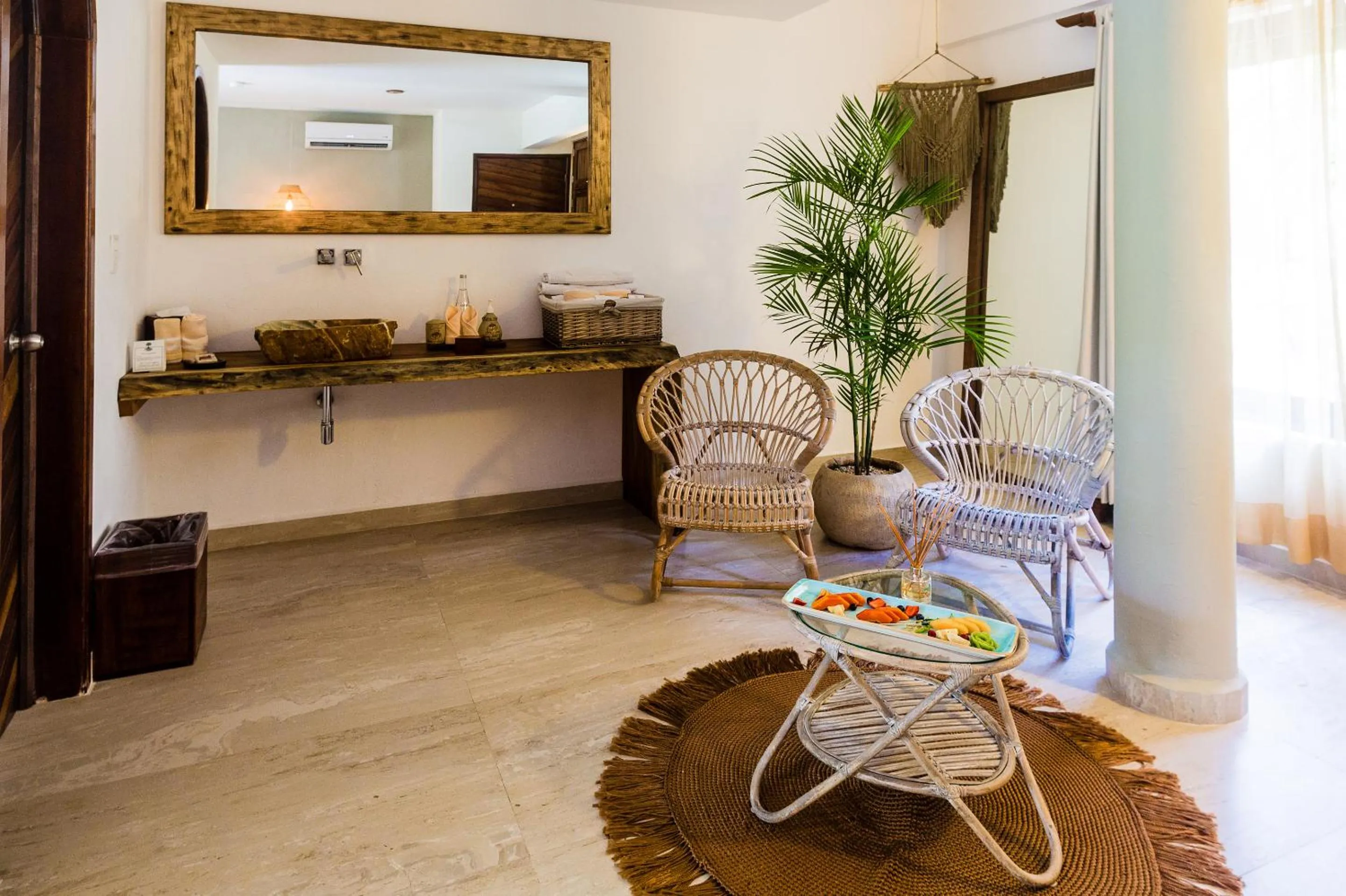 Living room in Ana y Jose Tulum Hotel & Beach Club