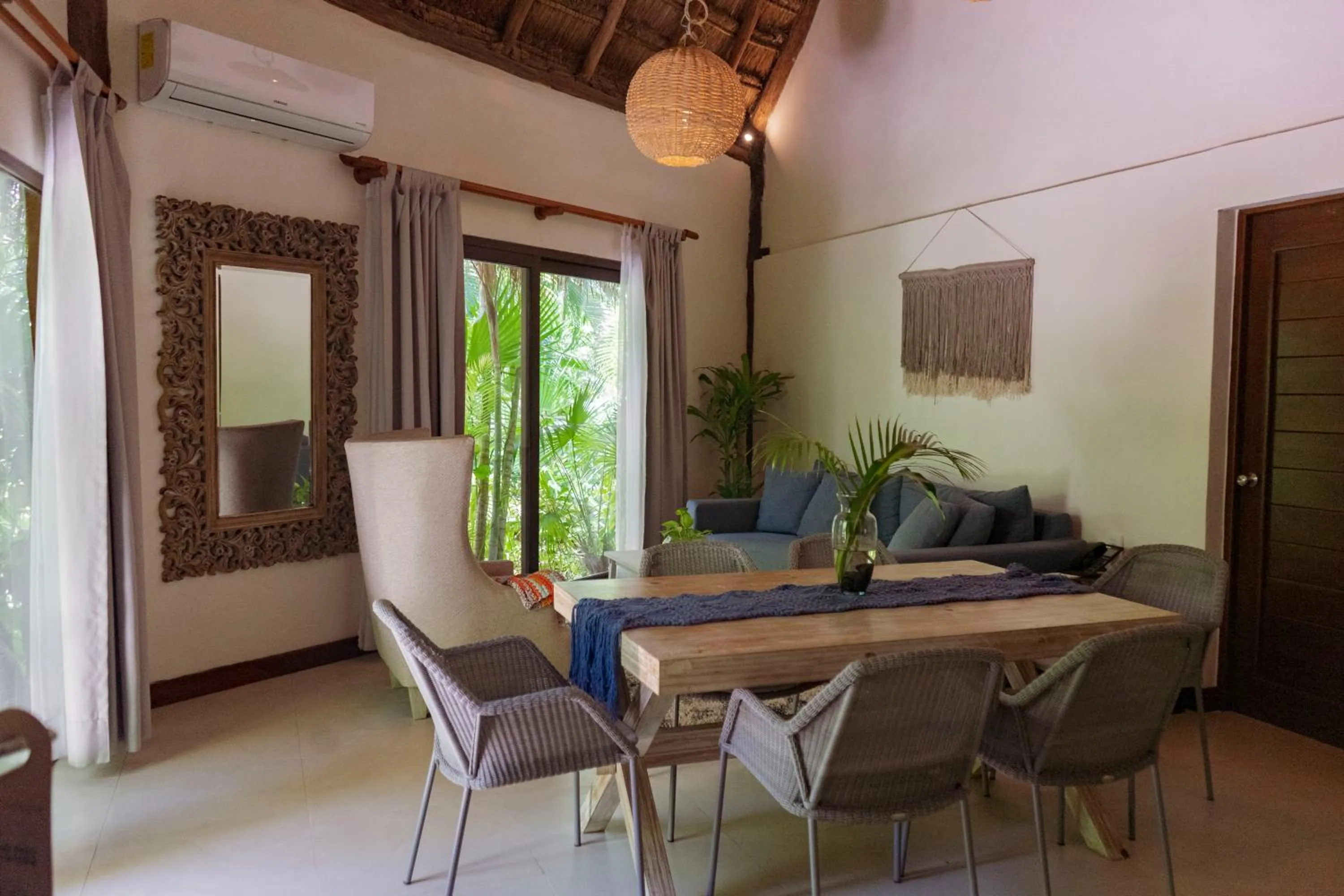 Seating area in Ana y Jose Tulum Hotel & Beach Club