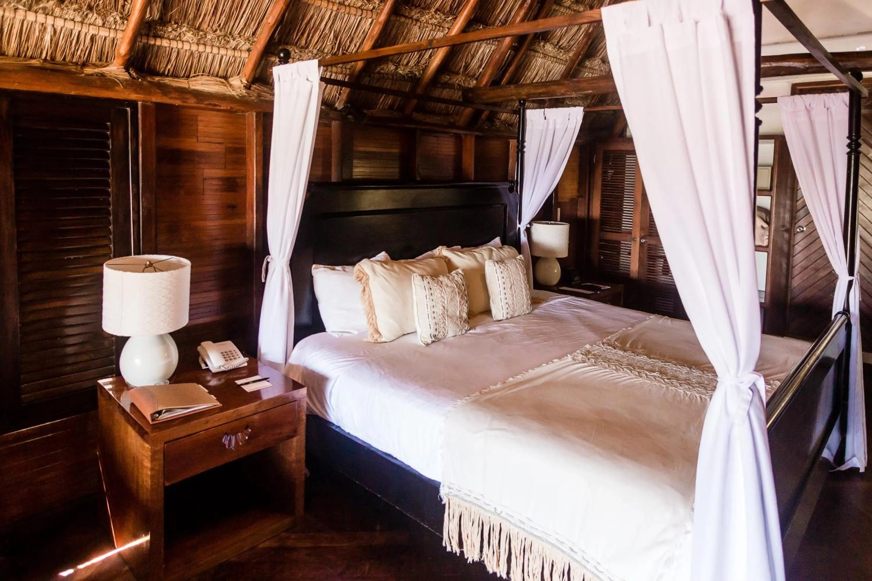 Bed in Ana y Jose Tulum Hotel & Beach Club