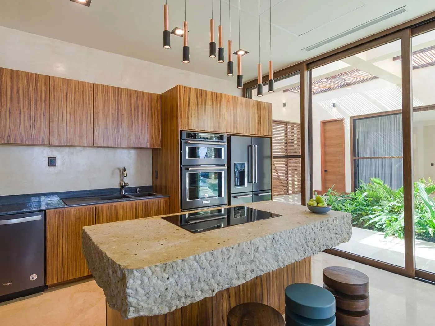 Kitchen or kitchenette in Ana y Jose Tulum Hotel & Beach Club