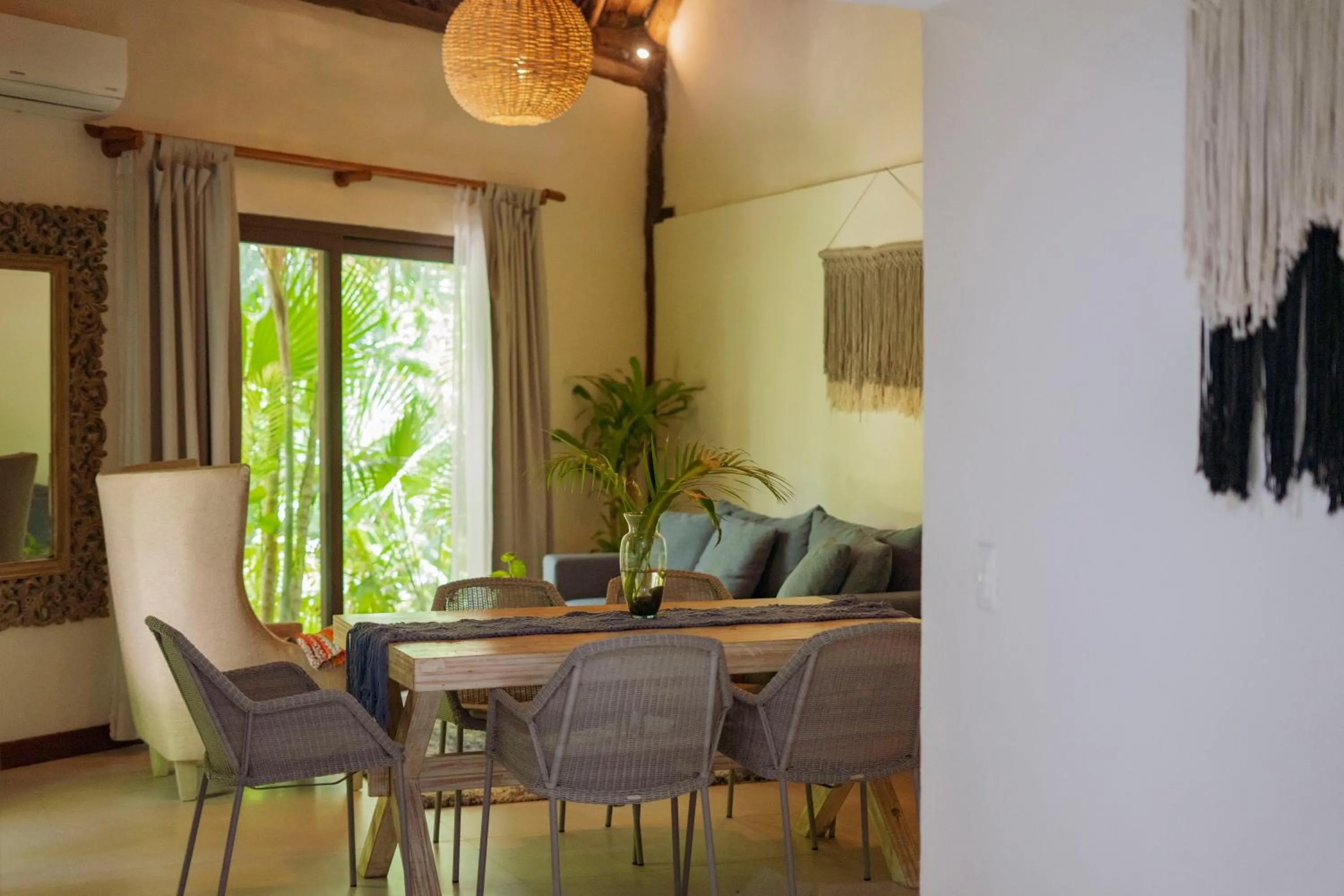 Living room in Ana y Jose Tulum Hotel & Beach Club