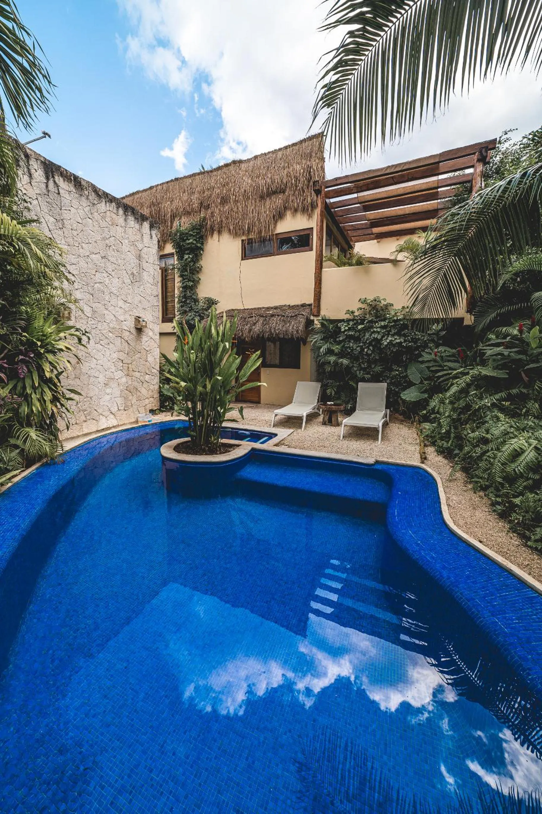 Swimming pool in Ana y Jose Tulum Hotel & Beach Club