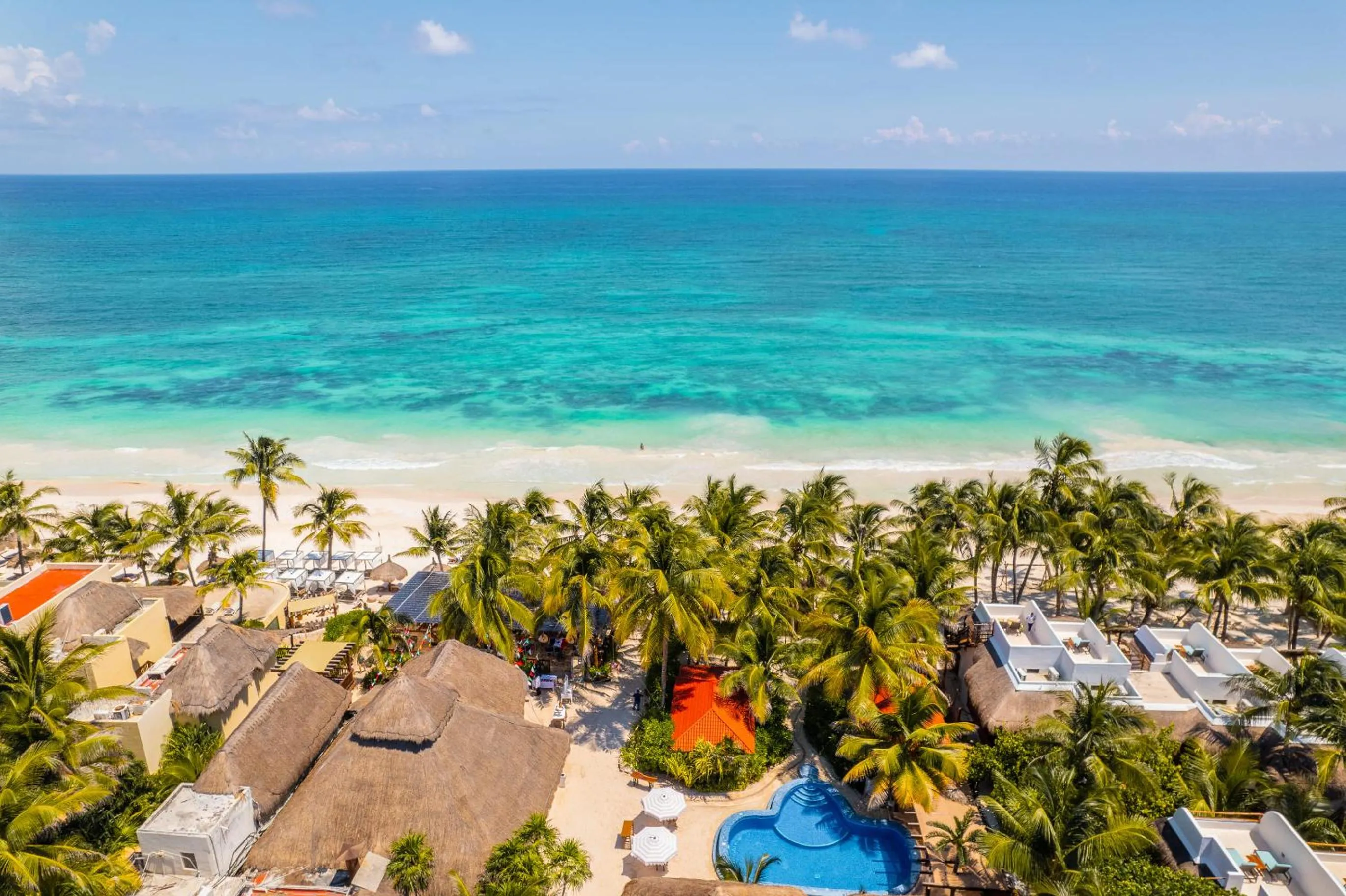 Bird's eye view in Ana y Jose Tulum Hotel & Beach Club