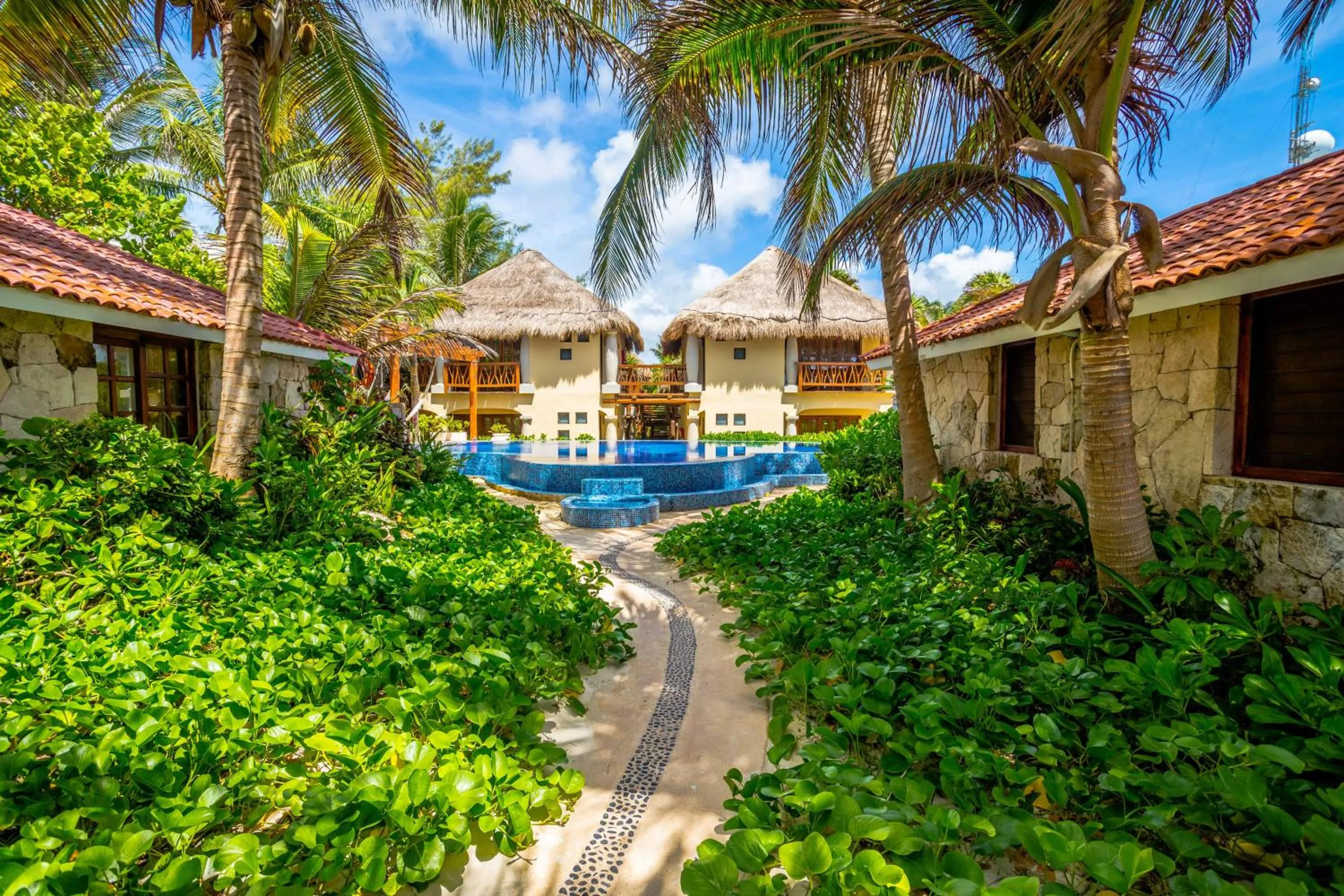 Garden in Ana y Jose Tulum Hotel & Beach Club