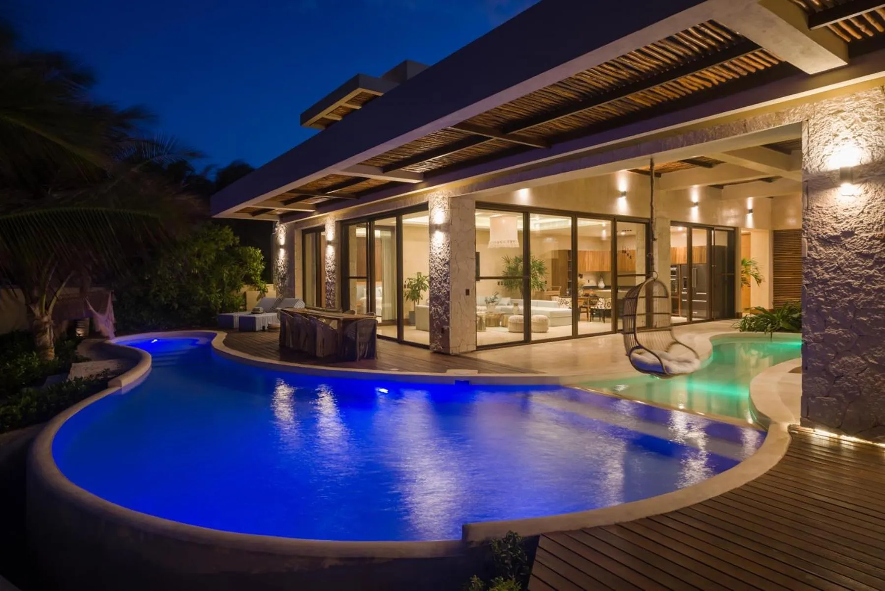 Pool view in Ana y Jose Tulum Hotel & Beach Club