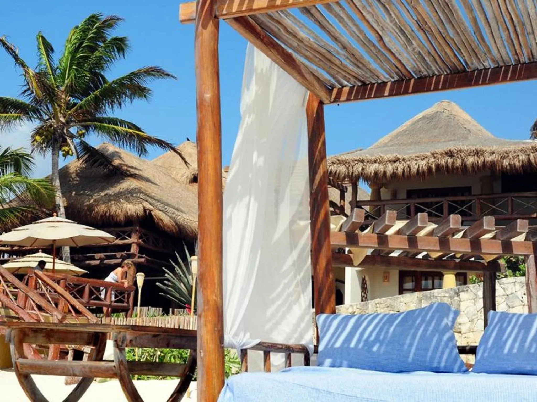 Seating area in Ana y Jose Tulum Hotel & Beach Club