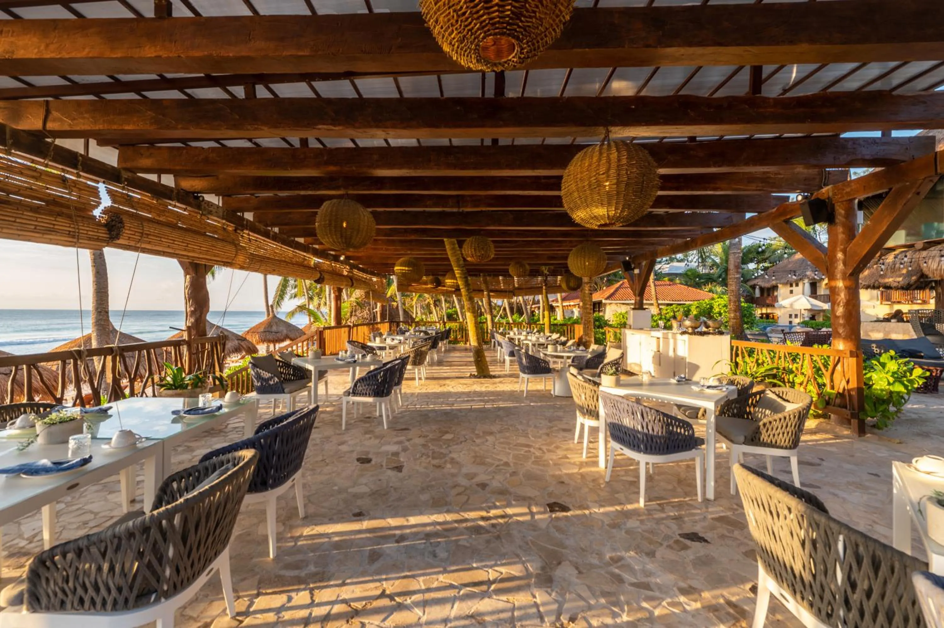 Restaurant/places to eat in Ana y Jose Tulum Hotel & Beach Club
