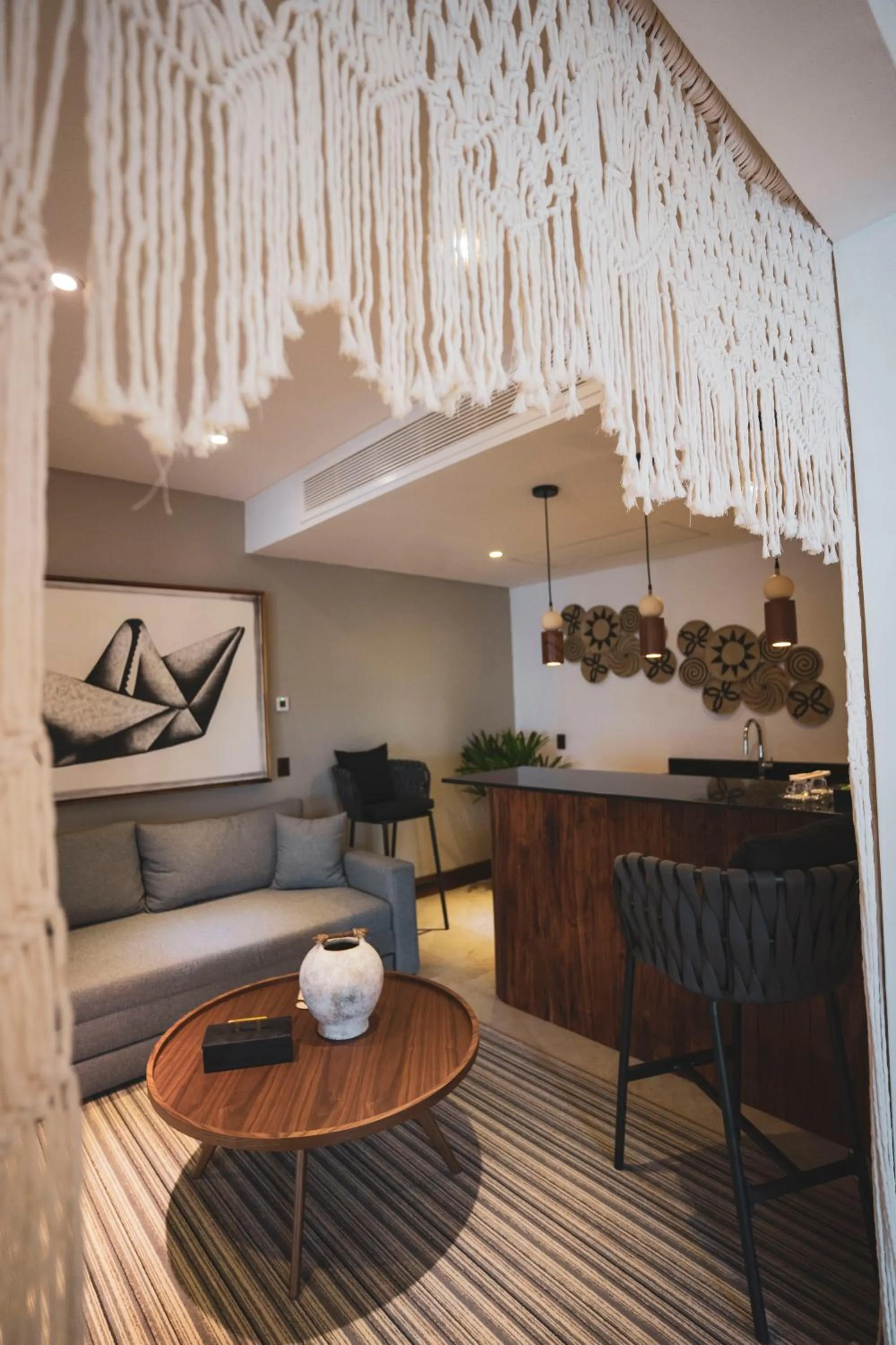 Living room in Ana y Jose Tulum Hotel & Beach Club