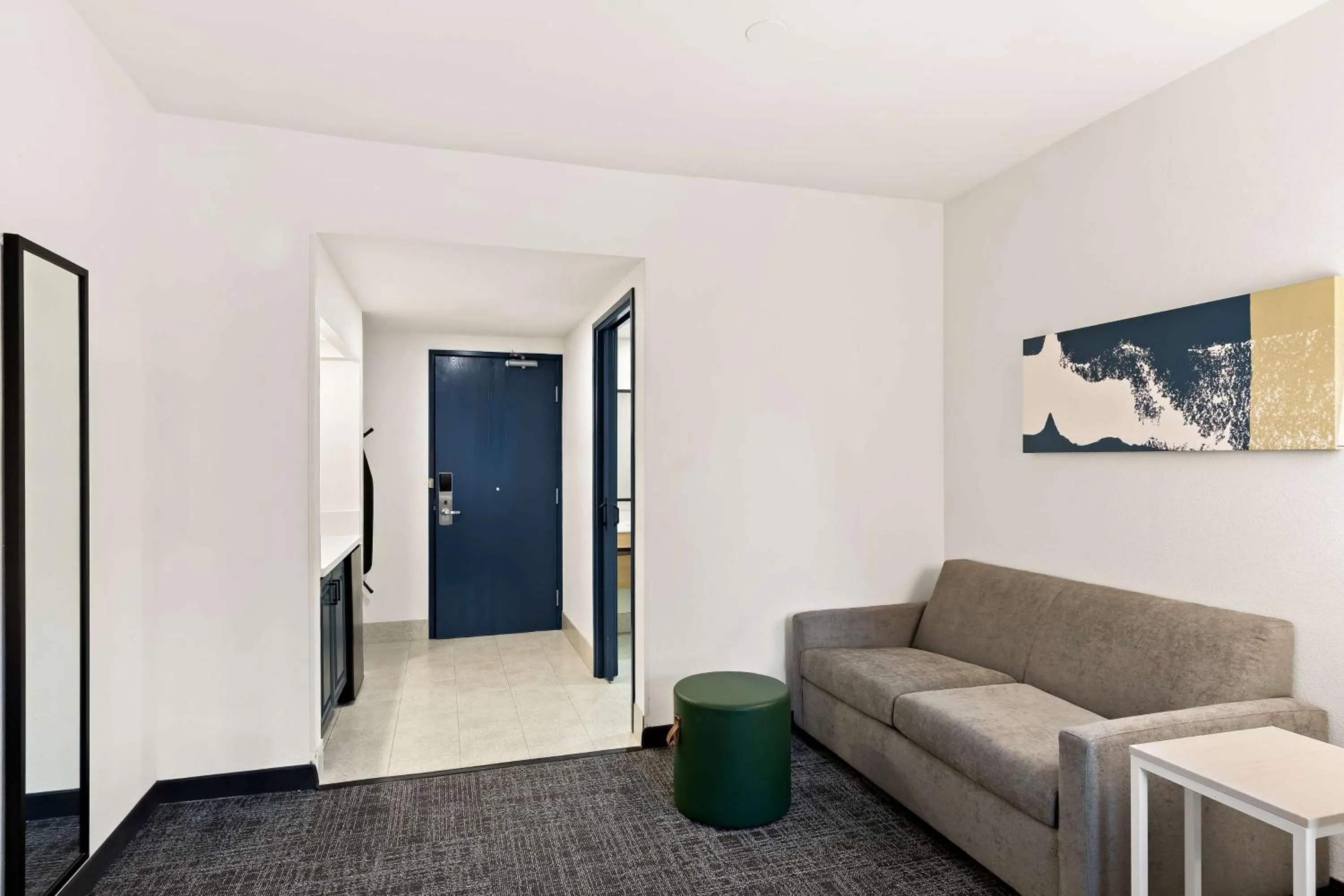 Living room in Spark by Hilton Newest Hotel in Williams CA