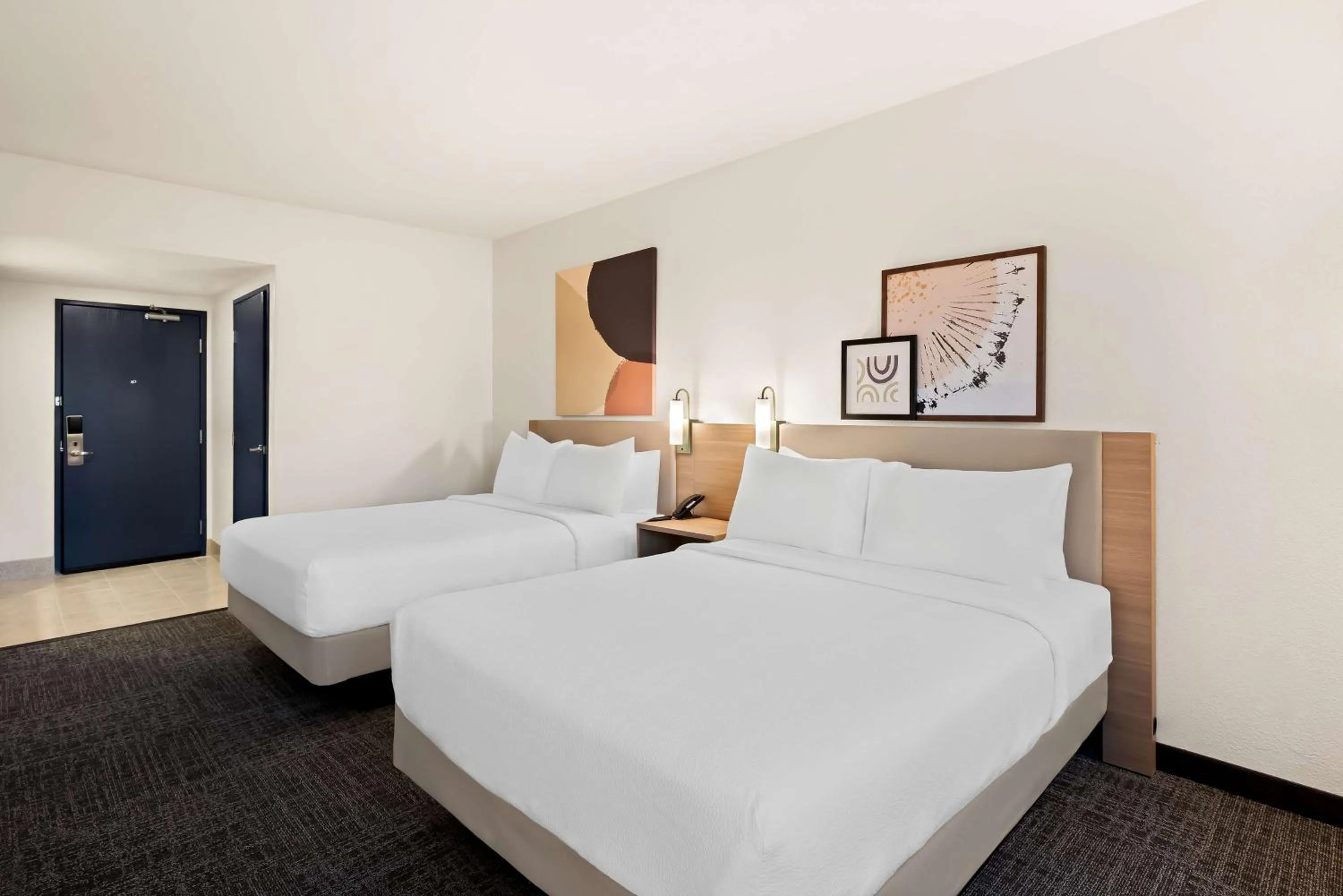 Photo of the whole room, Bed in Spark by Hilton Newest Hotel in Williams CA