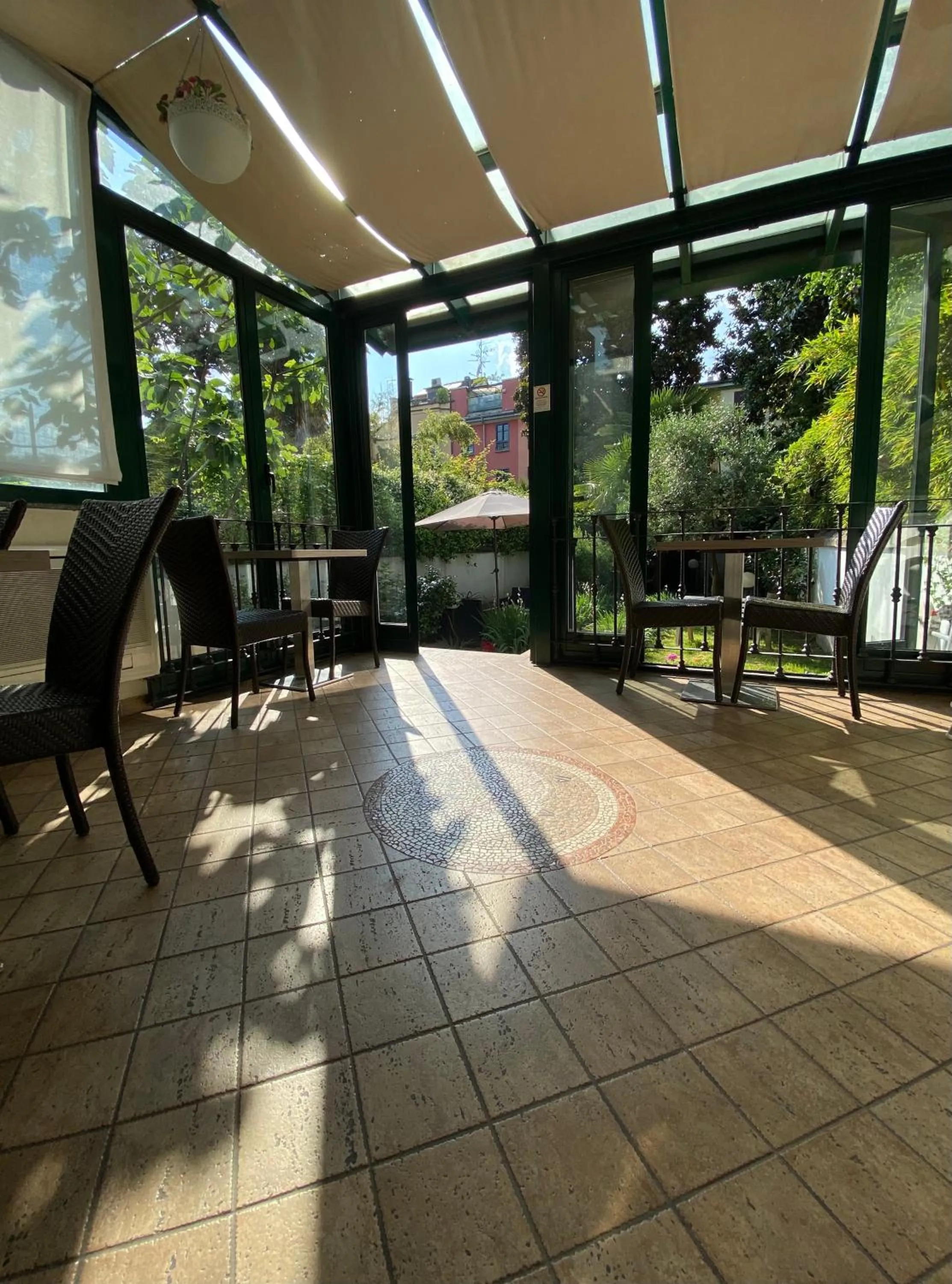 Patio in Hotel Due Giardini