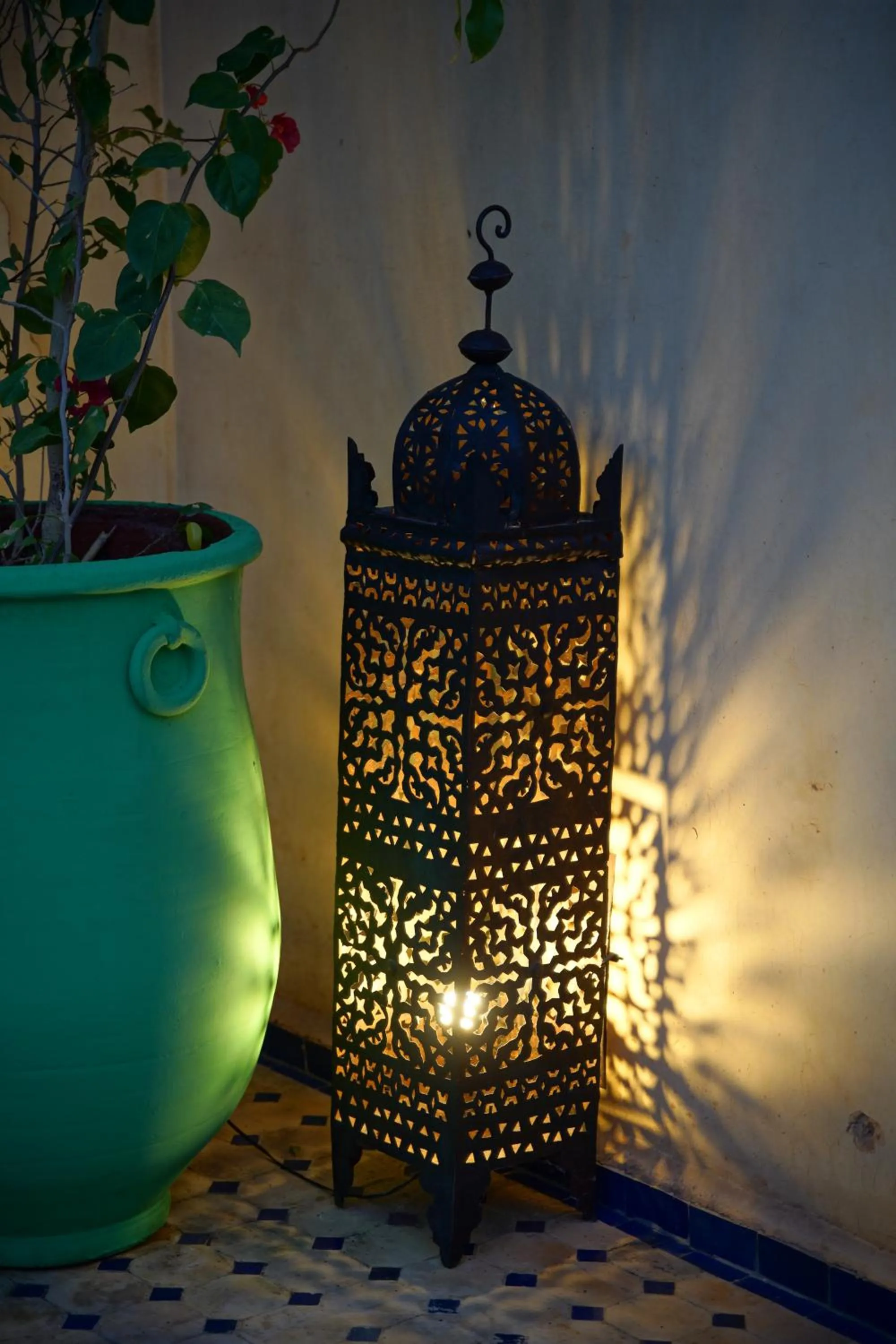 Patio in La Cheminée Bleue Fes