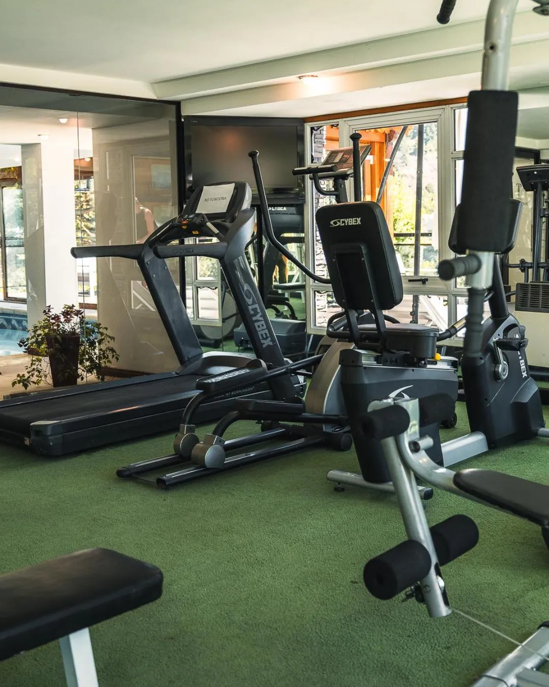 Fitness centre/facilities in Patagonia Plaza Hotel