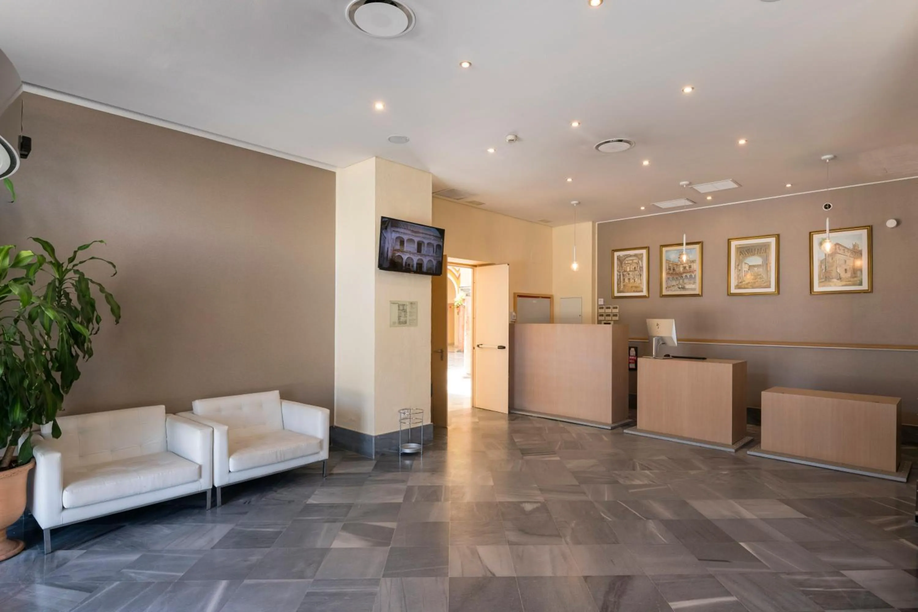 Lobby or reception in Hotel Palacio Marqués de Arizón