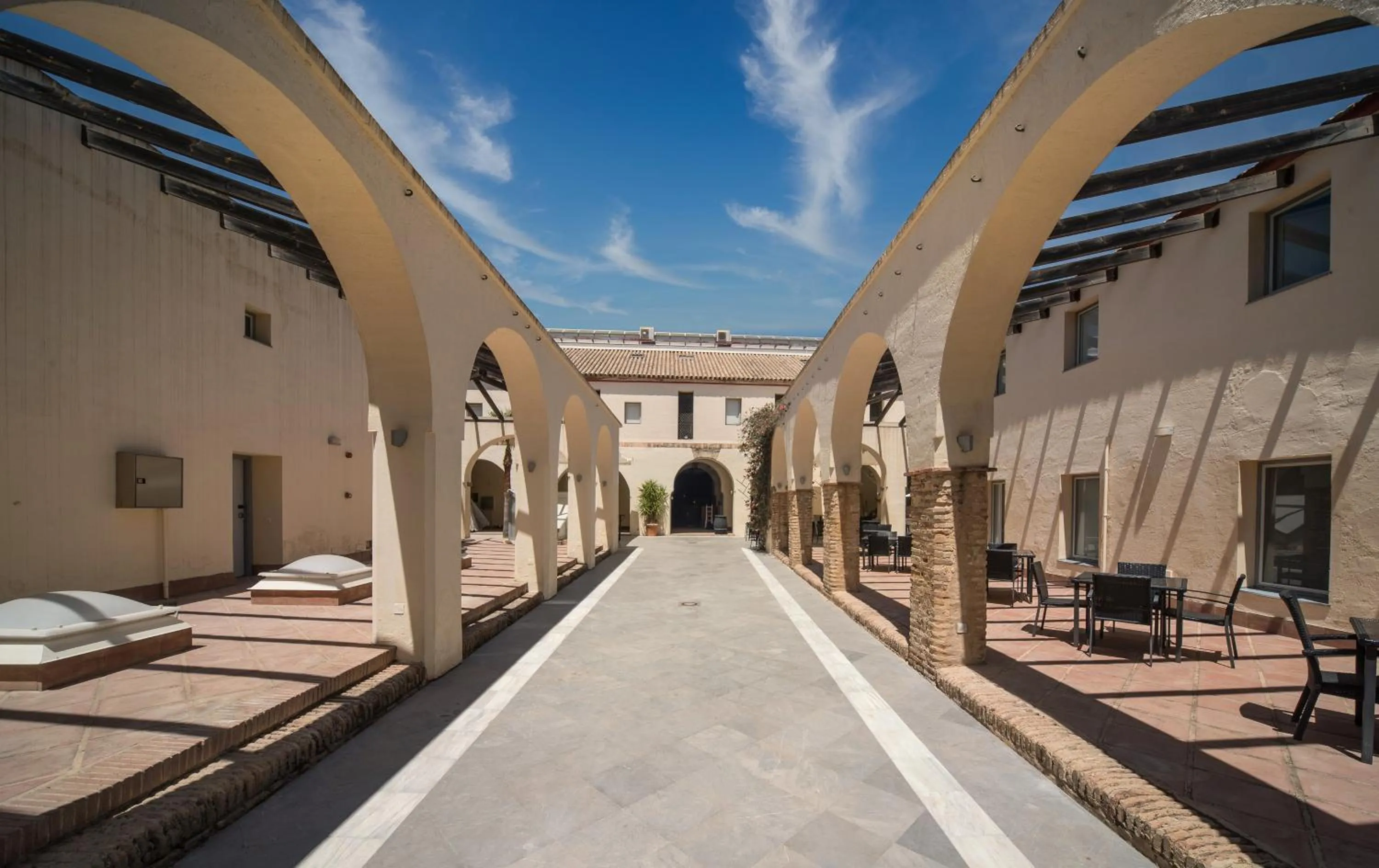 Patio in Hotel Palacio Marqués de Arizón