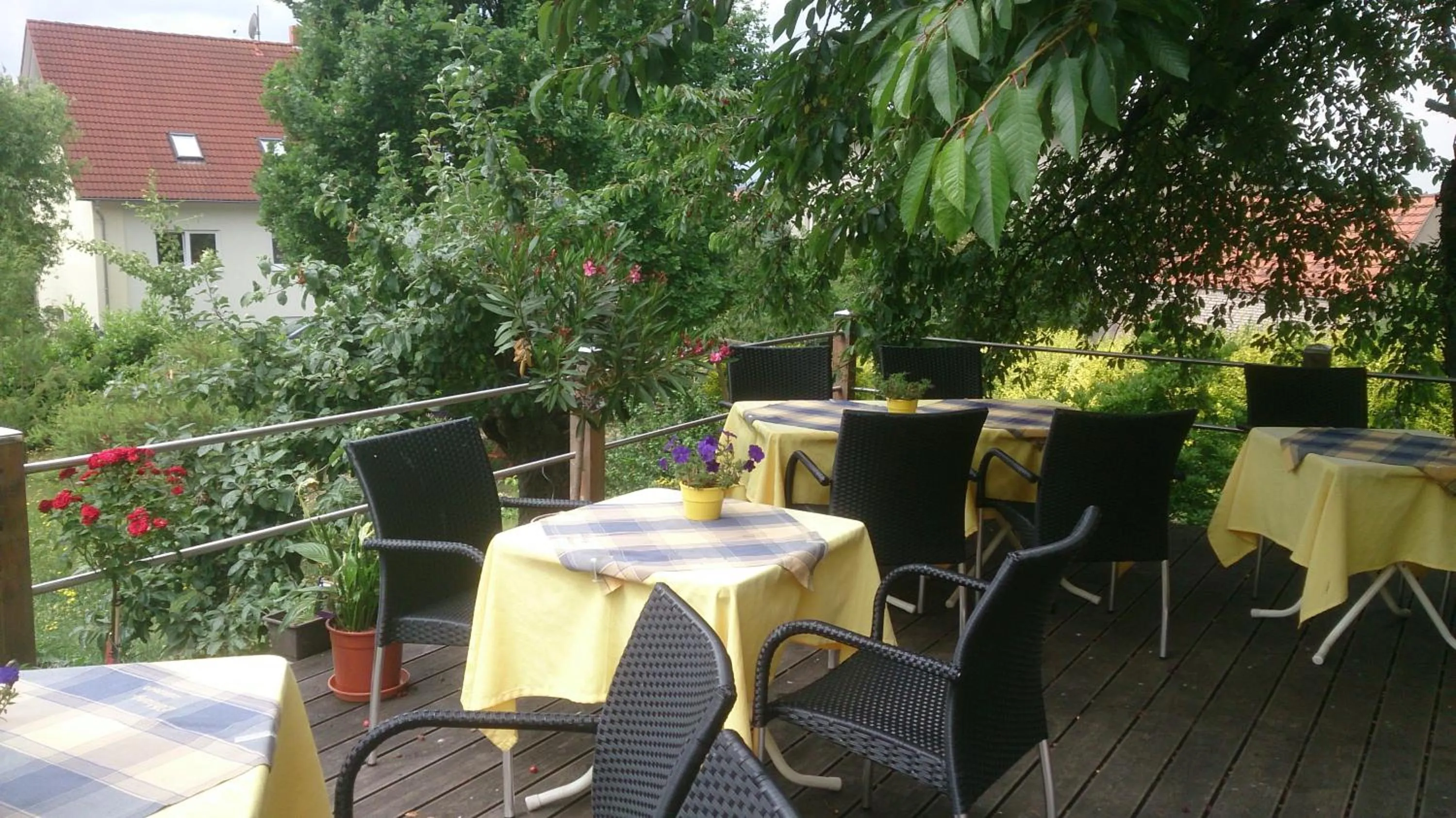 Balcony/Terrace in Elbhangzimmer Dresden