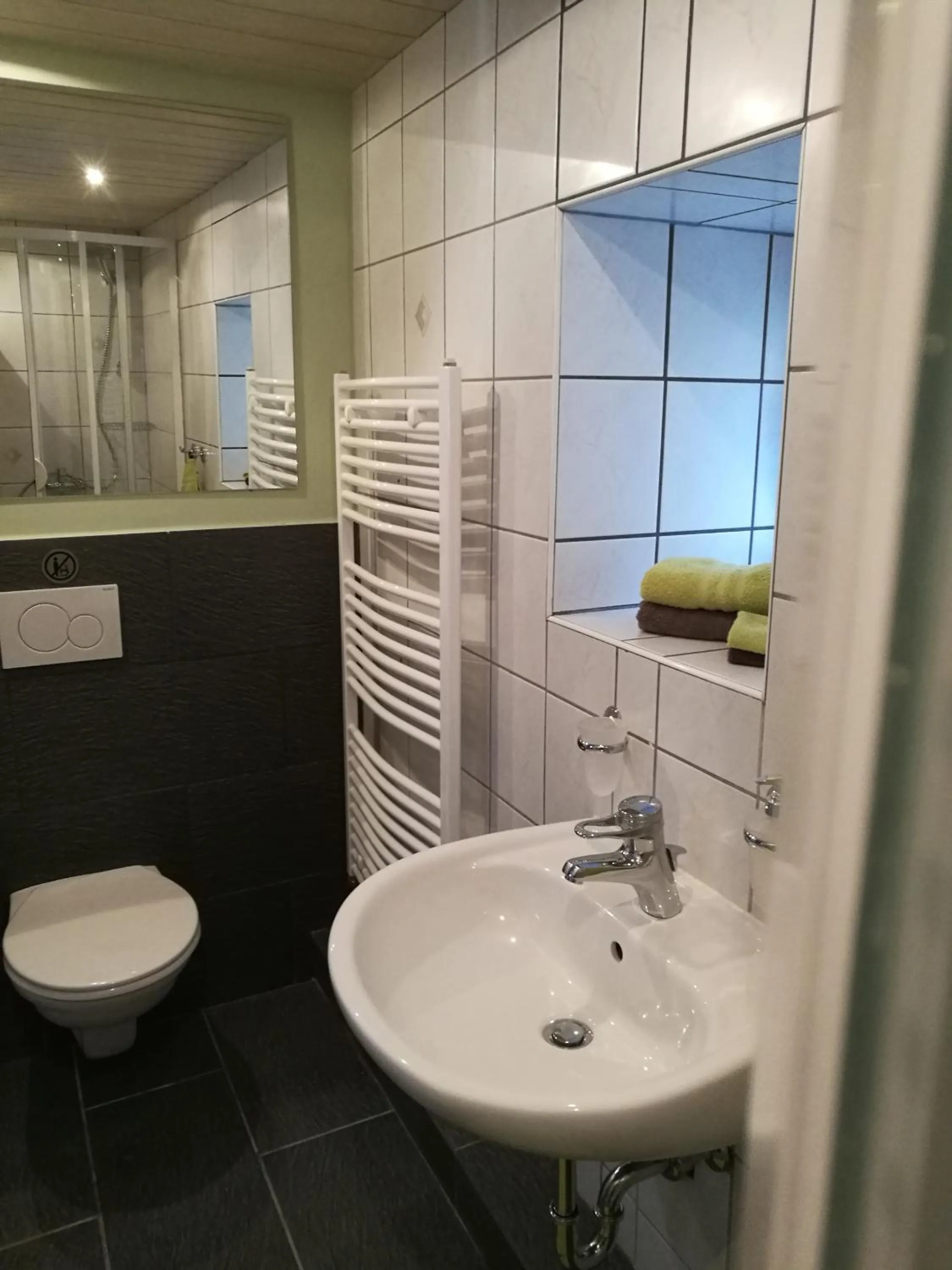 Bathroom in Elbhangzimmer Dresden