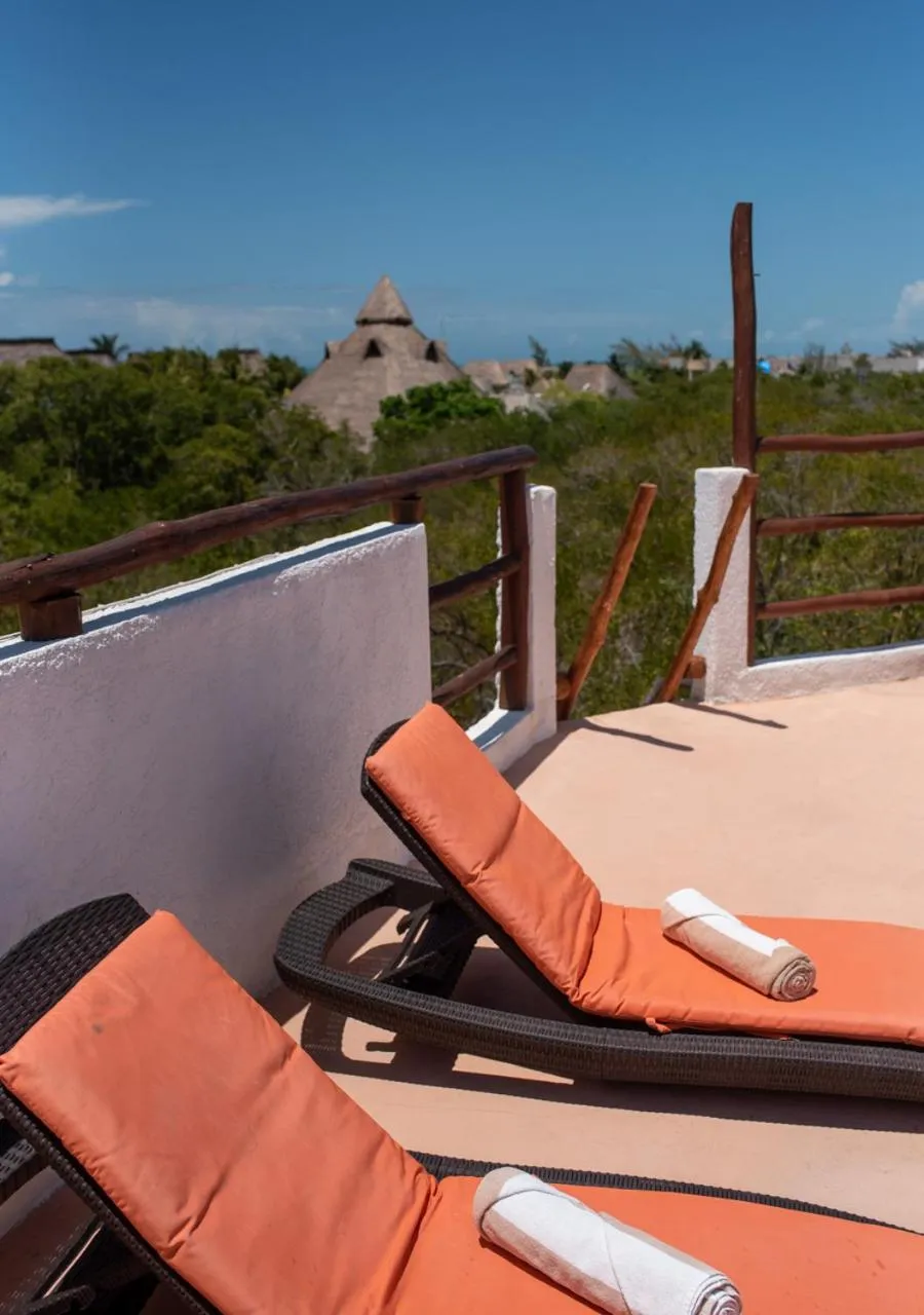 Balcony/Terrace in Villa Los Mangles Boutique Hotel