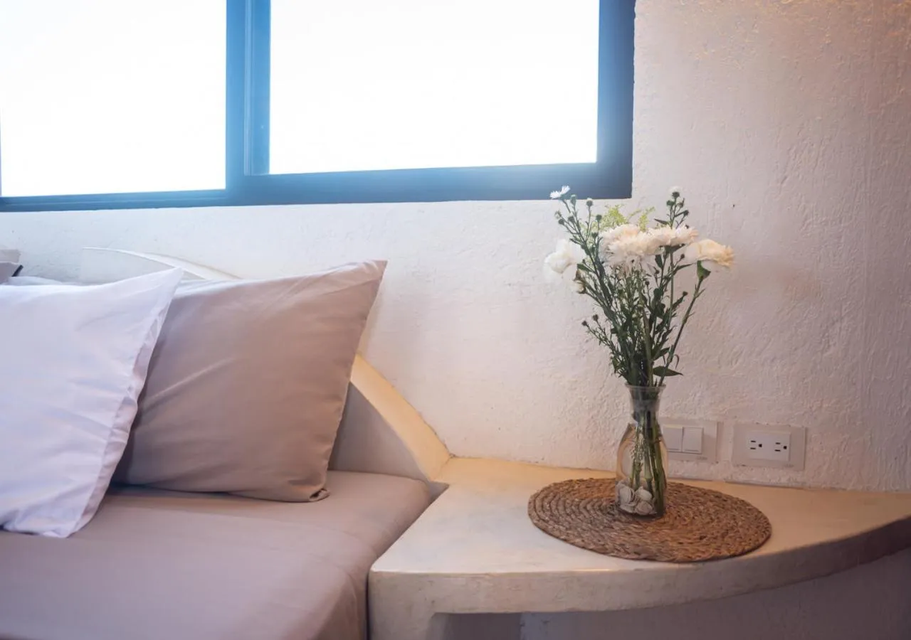 Bed in Villa Los Mangles Boutique Hotel