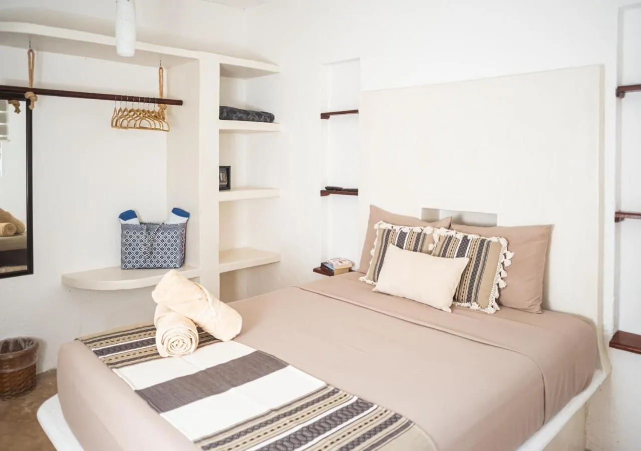 Bed in Villa Los Mangles Boutique Hotel