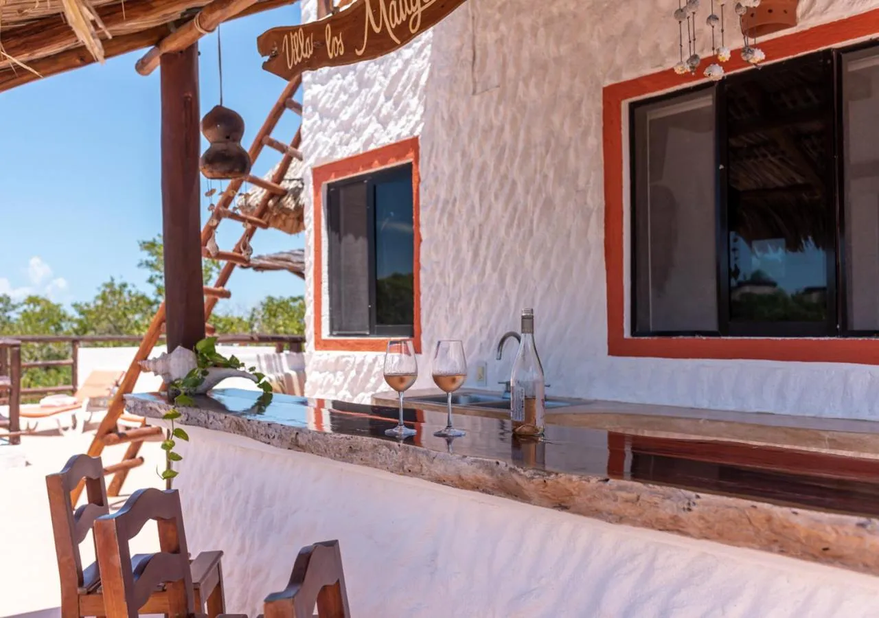 Balcony/Terrace in Villa Los Mangles Boutique Hotel