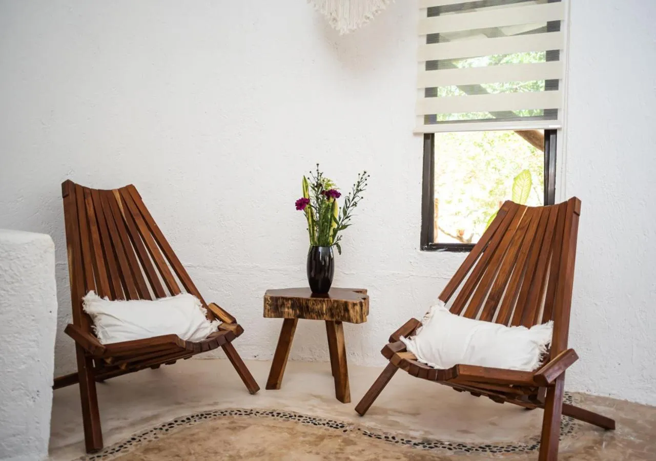 Living room in Villa Los Mangles Boutique Hotel
