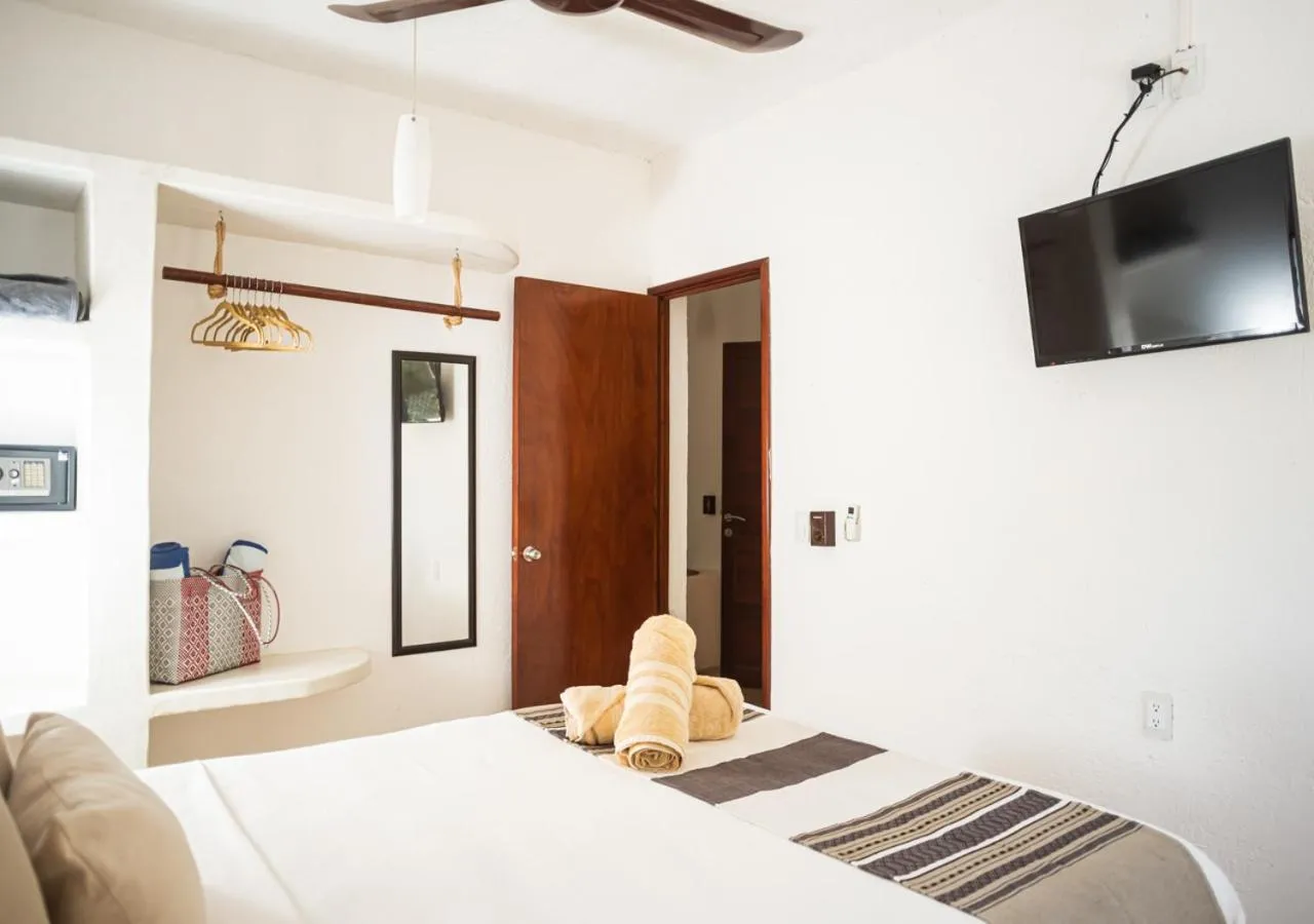 Bed in Villa Los Mangles Boutique Hotel