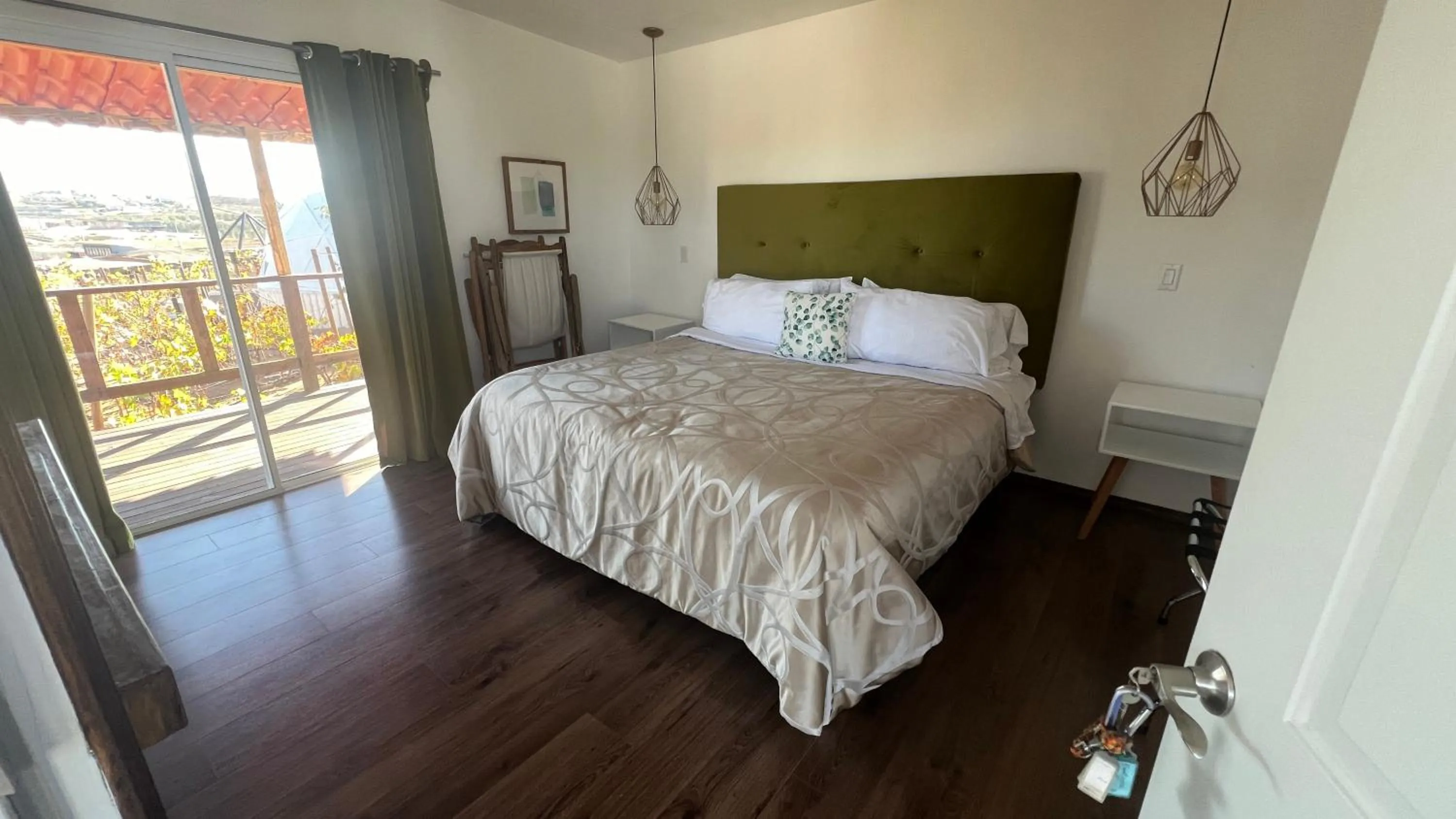 Bed in Santerra, Valle de Guadalupe