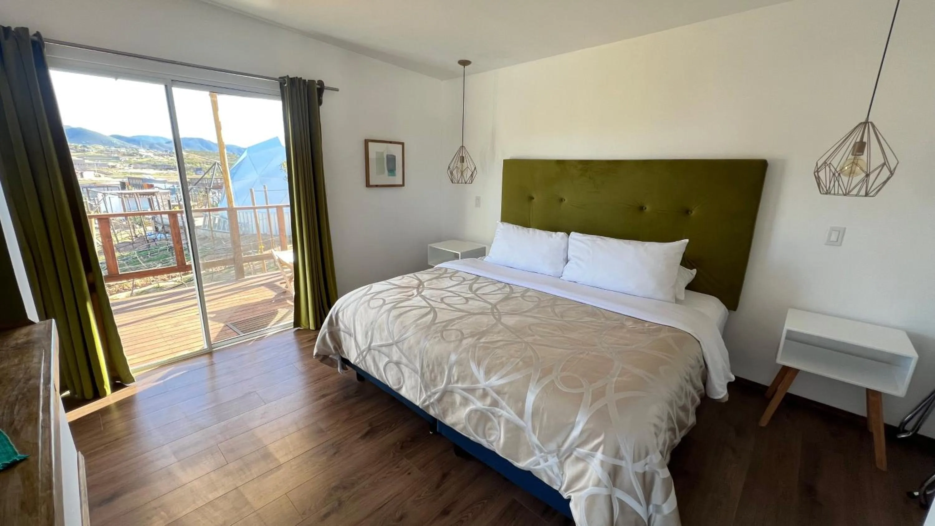 Bedroom, Bed in Santerra, Valle de Guadalupe