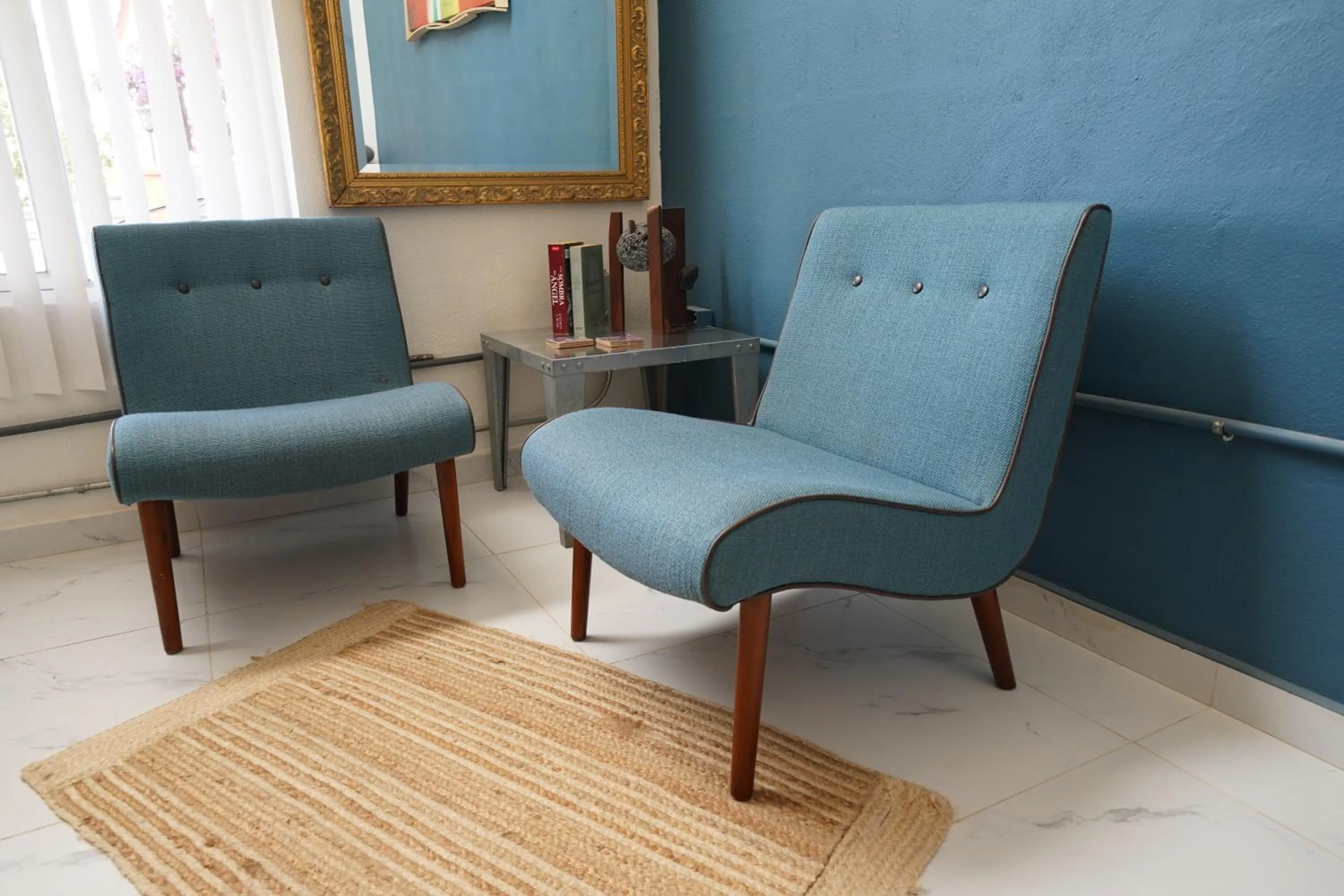 Living room in Santerra, Valle de Guadalupe