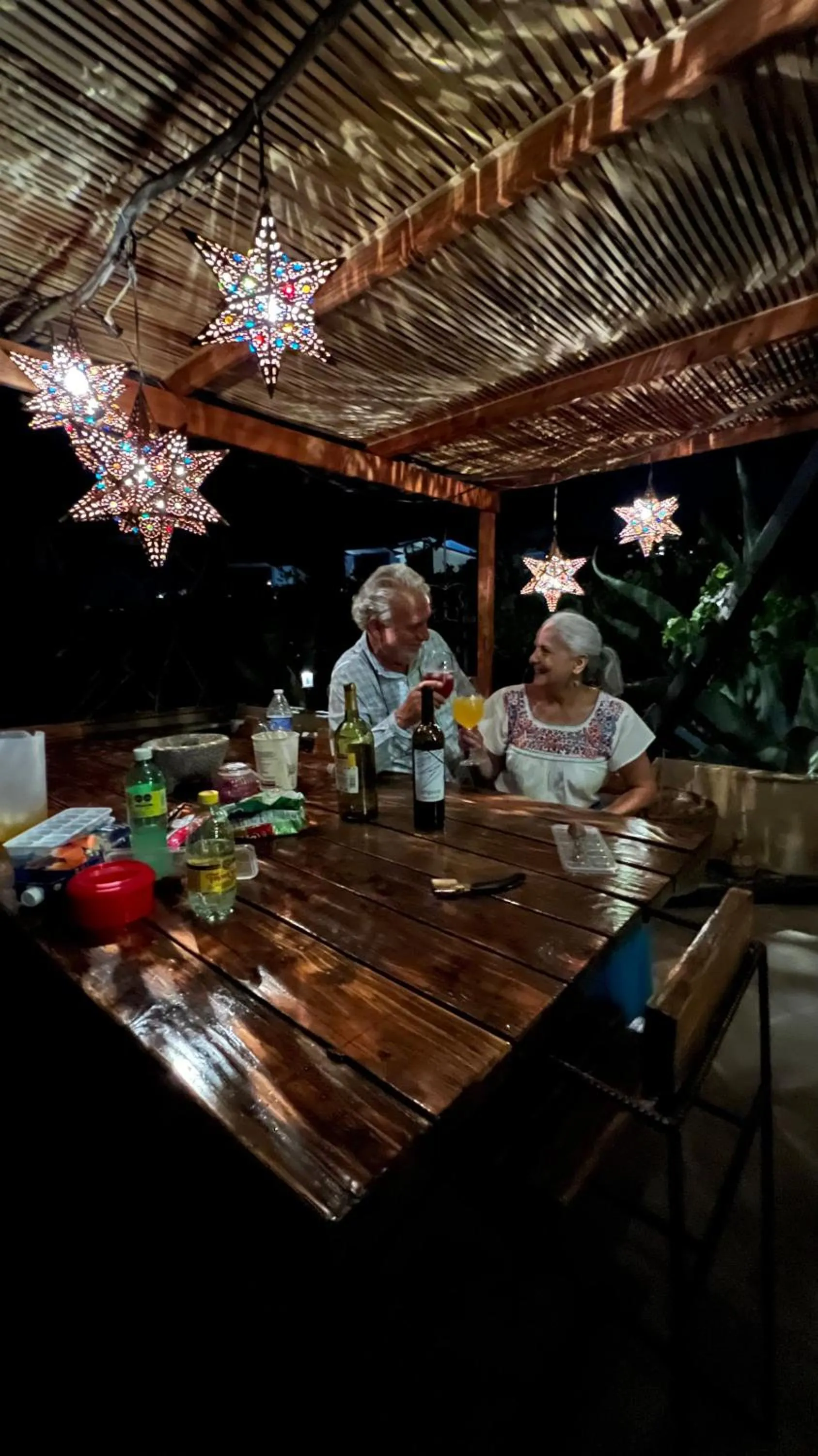 People in Santerra, Valle de Guadalupe