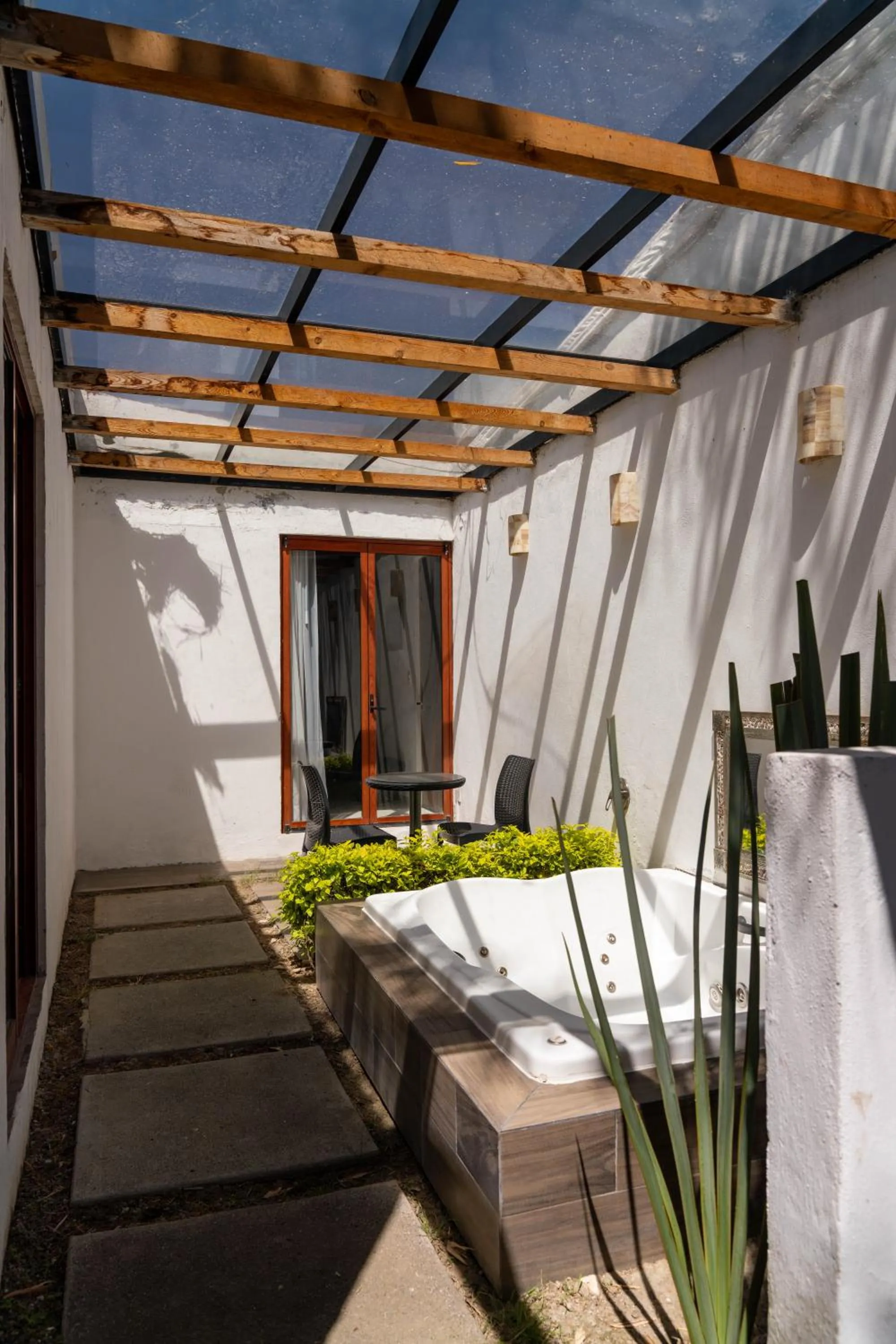 Balcony/Terrace in Río Tinto Hotel Boutique
