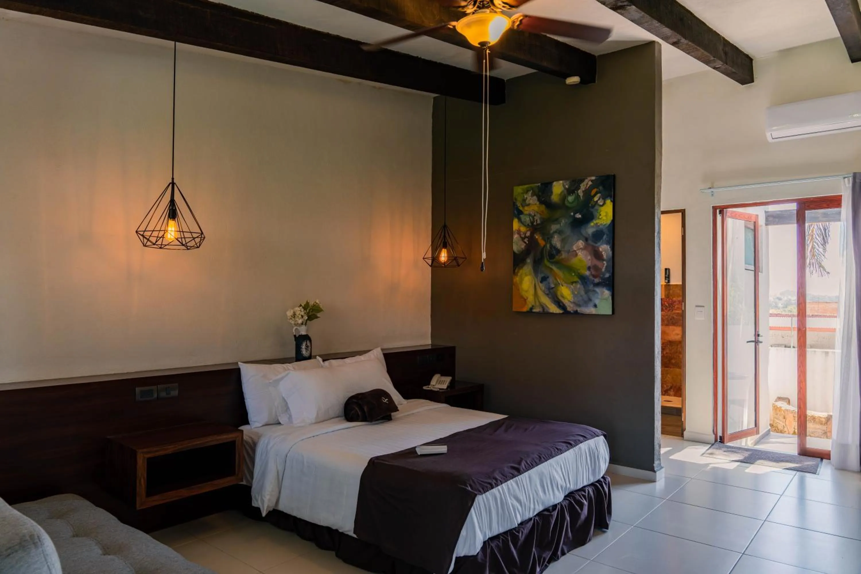 Photo of the whole room, Bed in Río Tinto Hotel Boutique