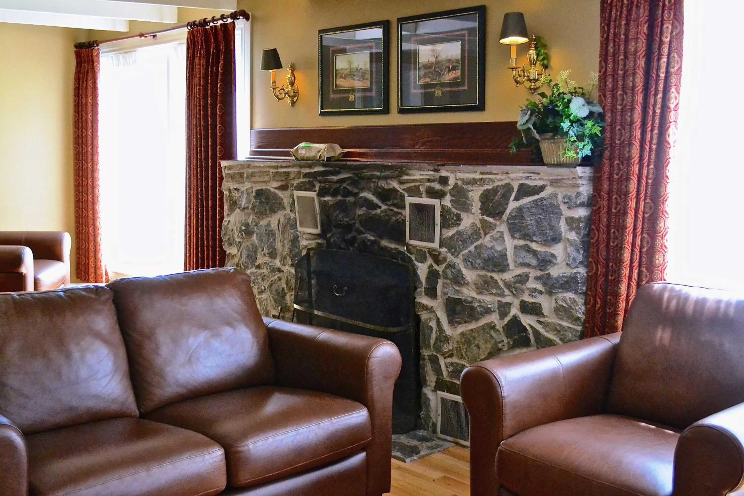 Communal lounge/ TV room in Inverary Resort