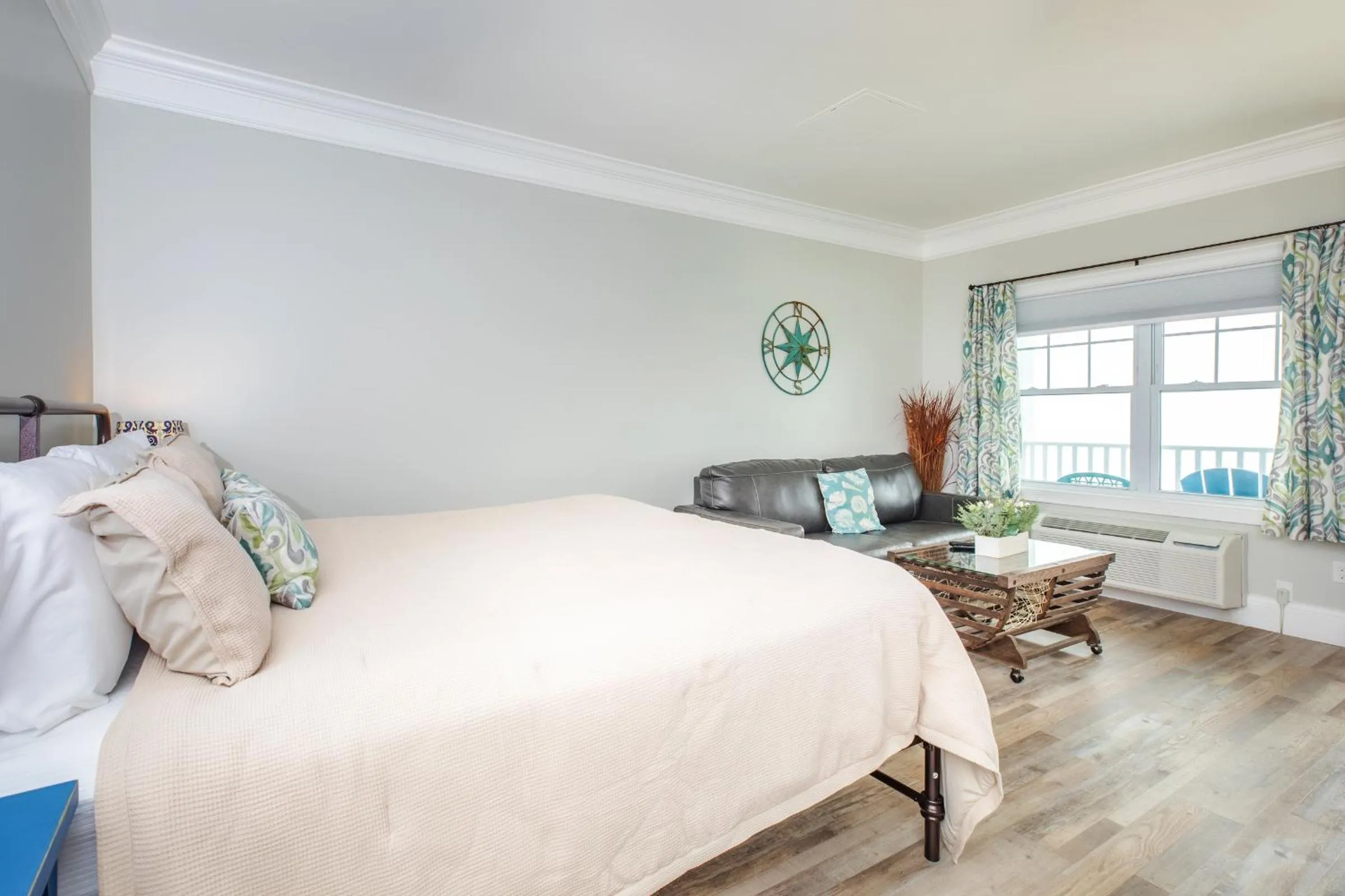 Bed in Atlantic Breeze Suites