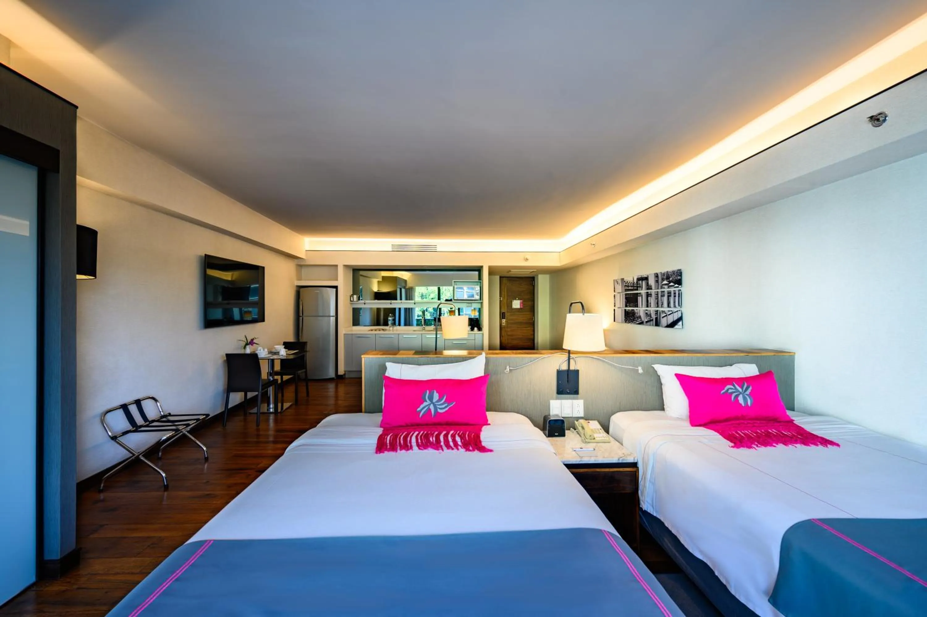 Bed in Las Suites Campos Eliseos