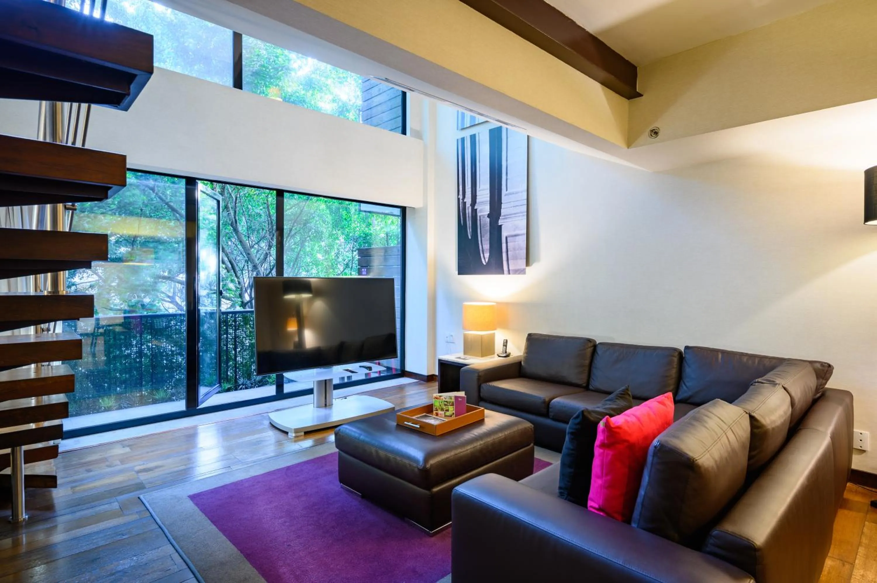 Balcony/Terrace in Las Suites Campos Eliseos