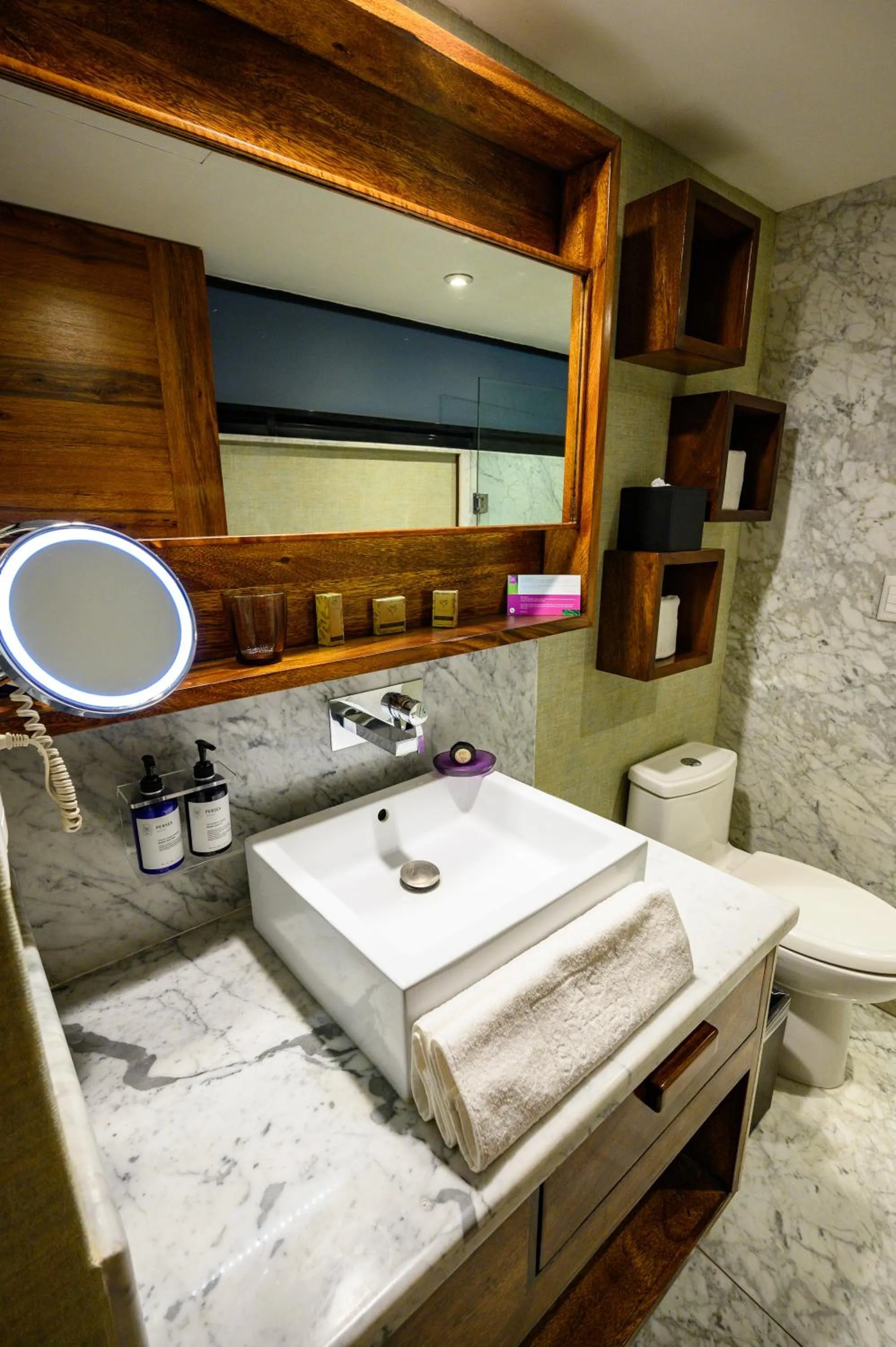 Toilet in Las Suites Campos Eliseos