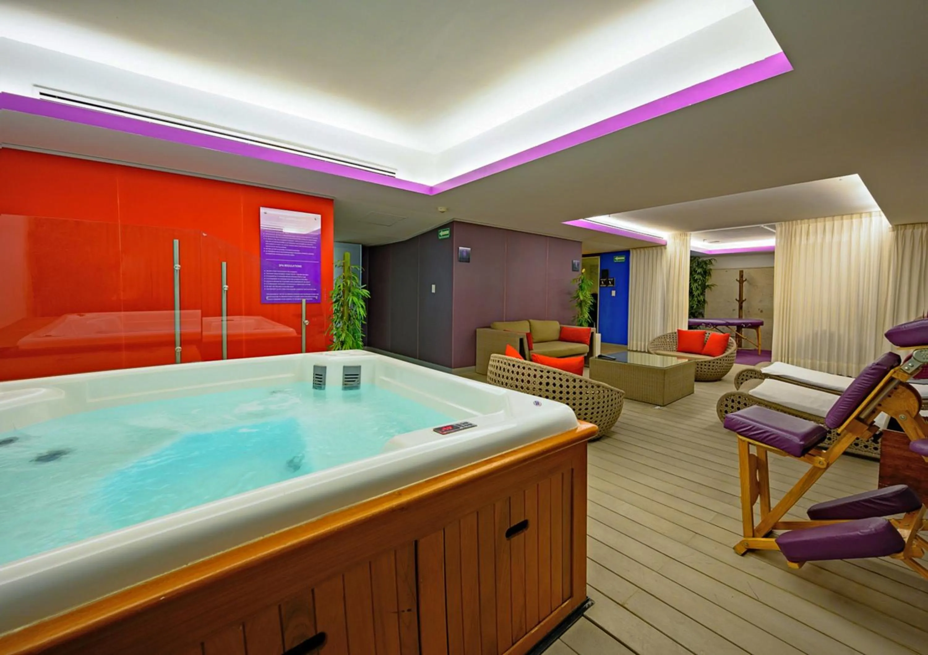 Sauna in Las Suites Campos Eliseos