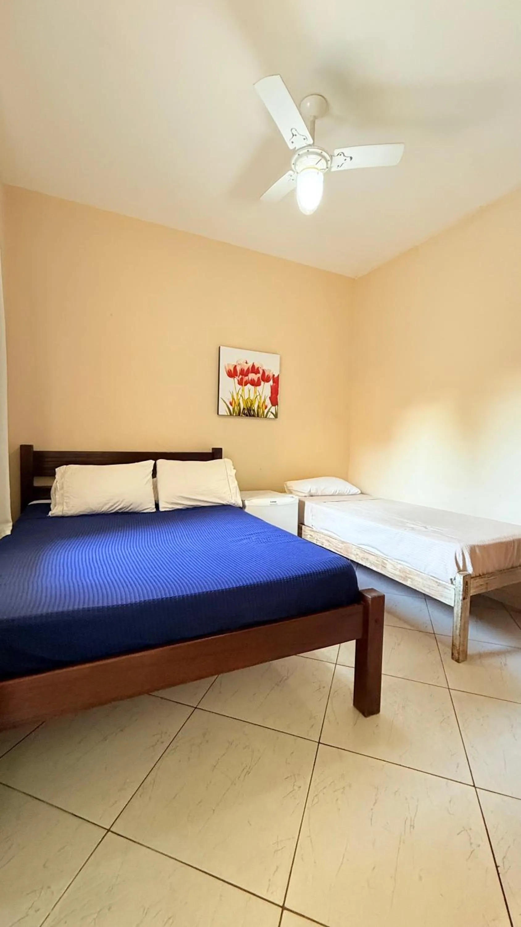 Bed in Pousada Cores Do Mar