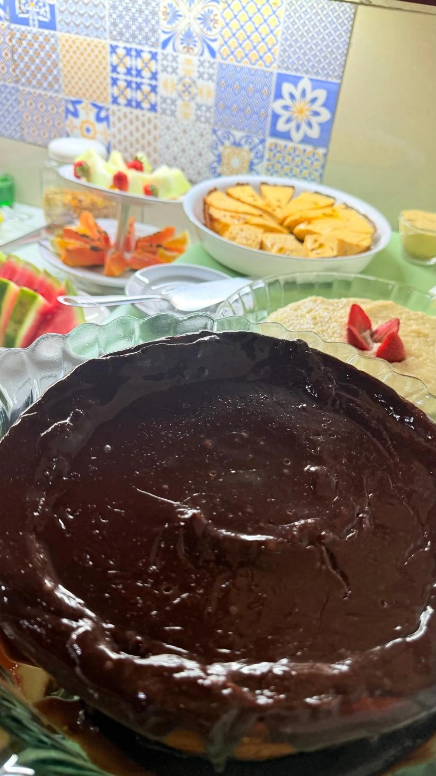 Breakfast in Pousada Cores Do Mar