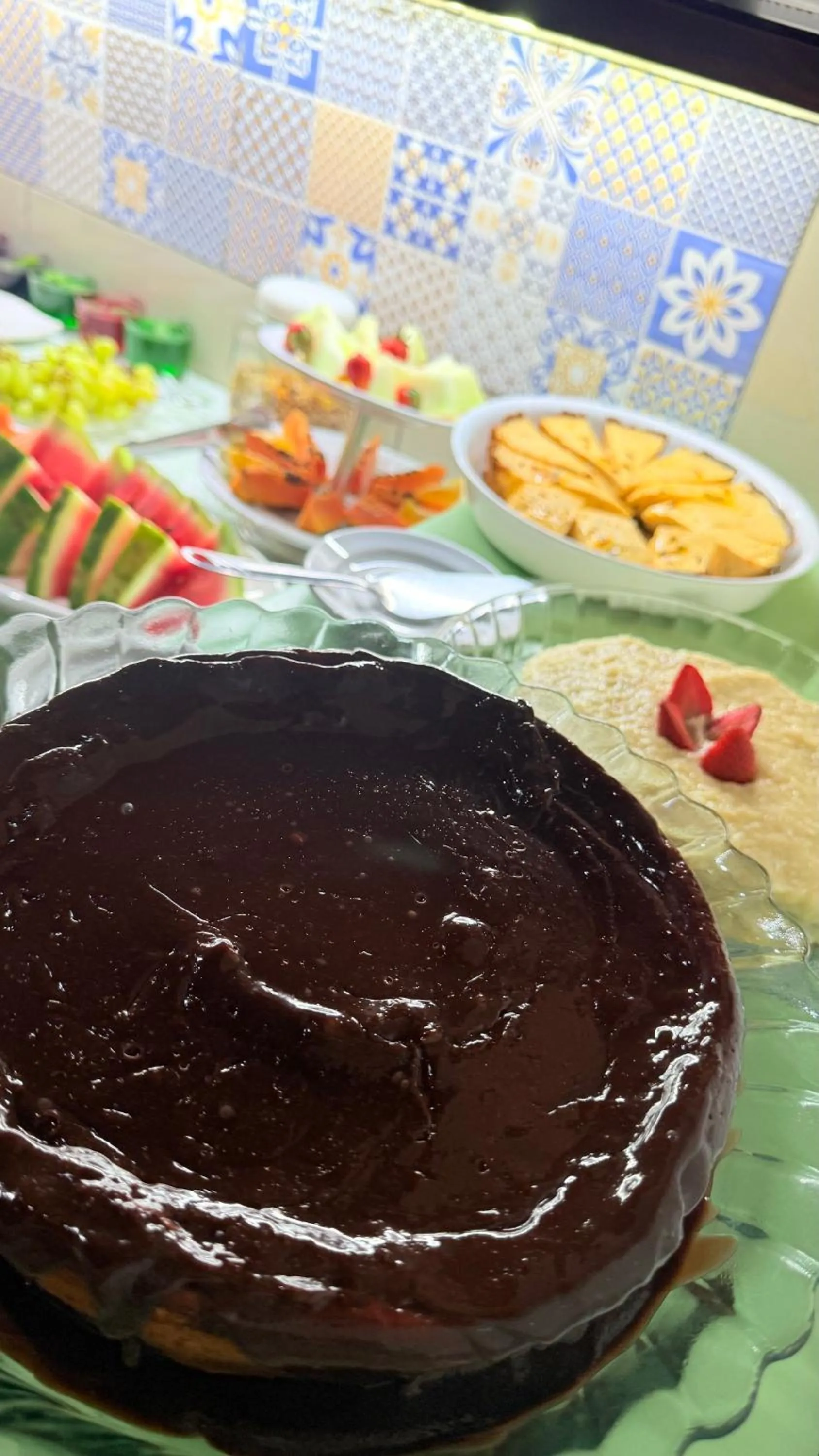 Breakfast in Pousada Cores Do Mar